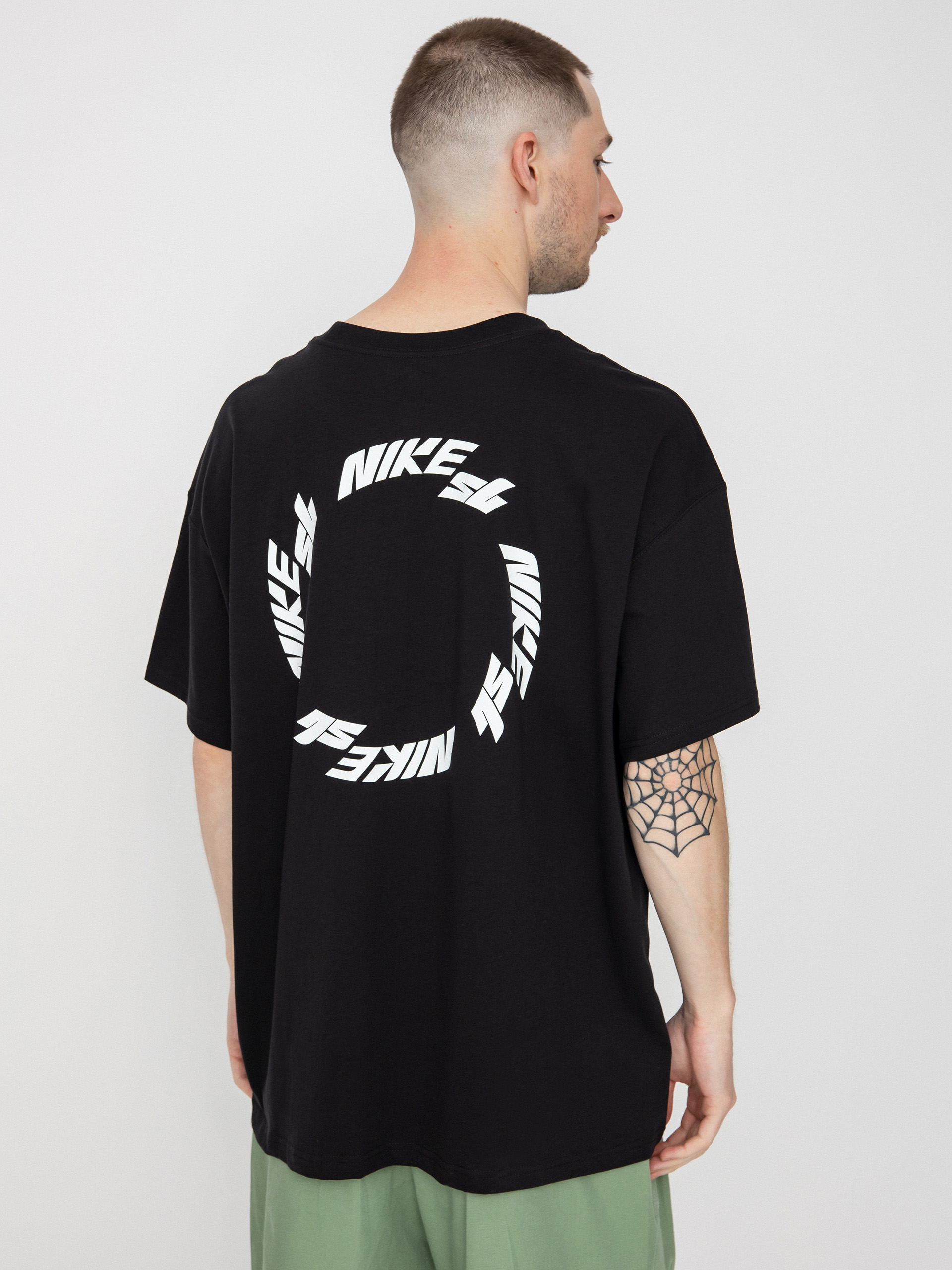 T-shirt Nike SB Nike Wheel (black)