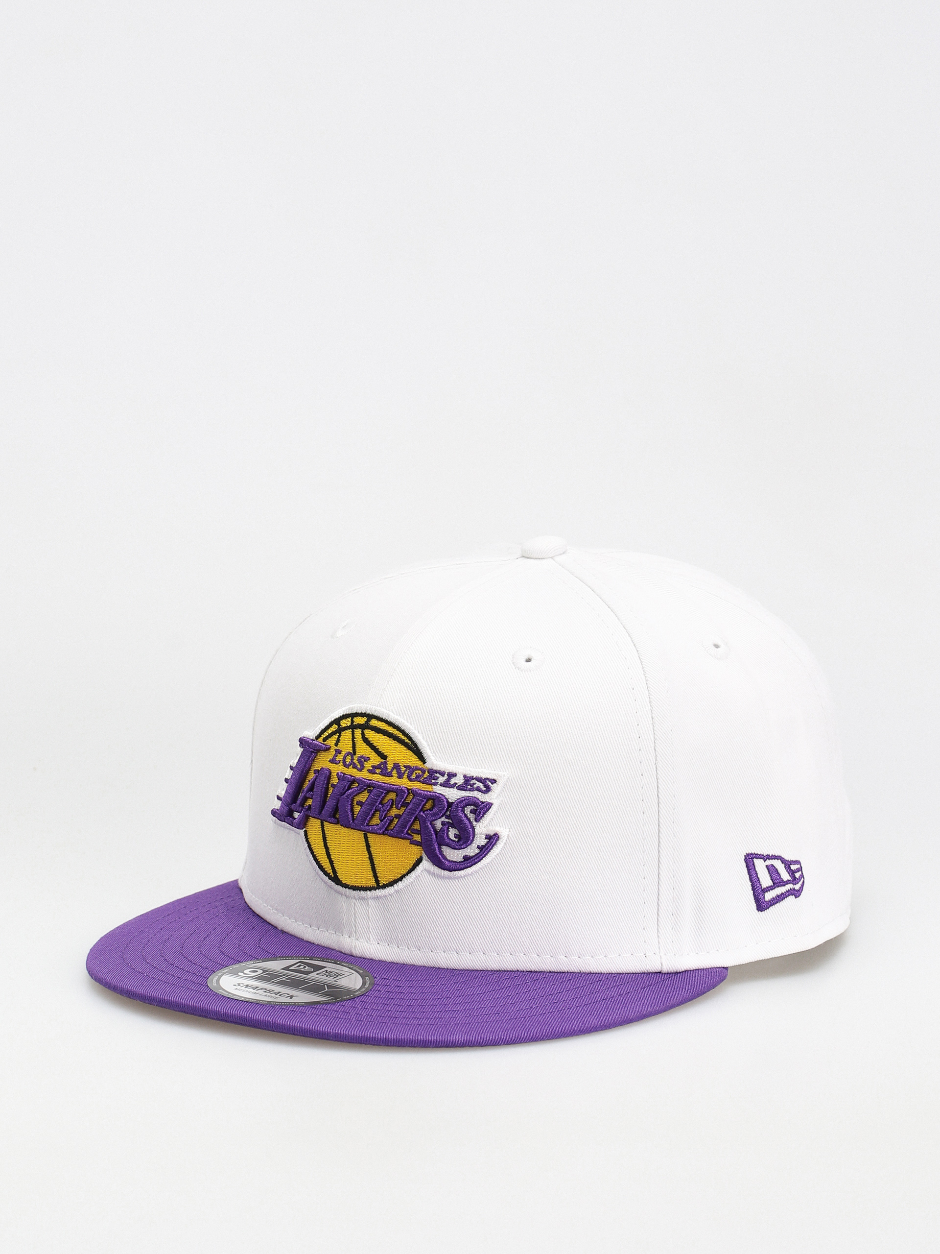 Czapka z daszkiem New Era White Crown Team 9Fifty Los Angeles Lakers (white/purple)