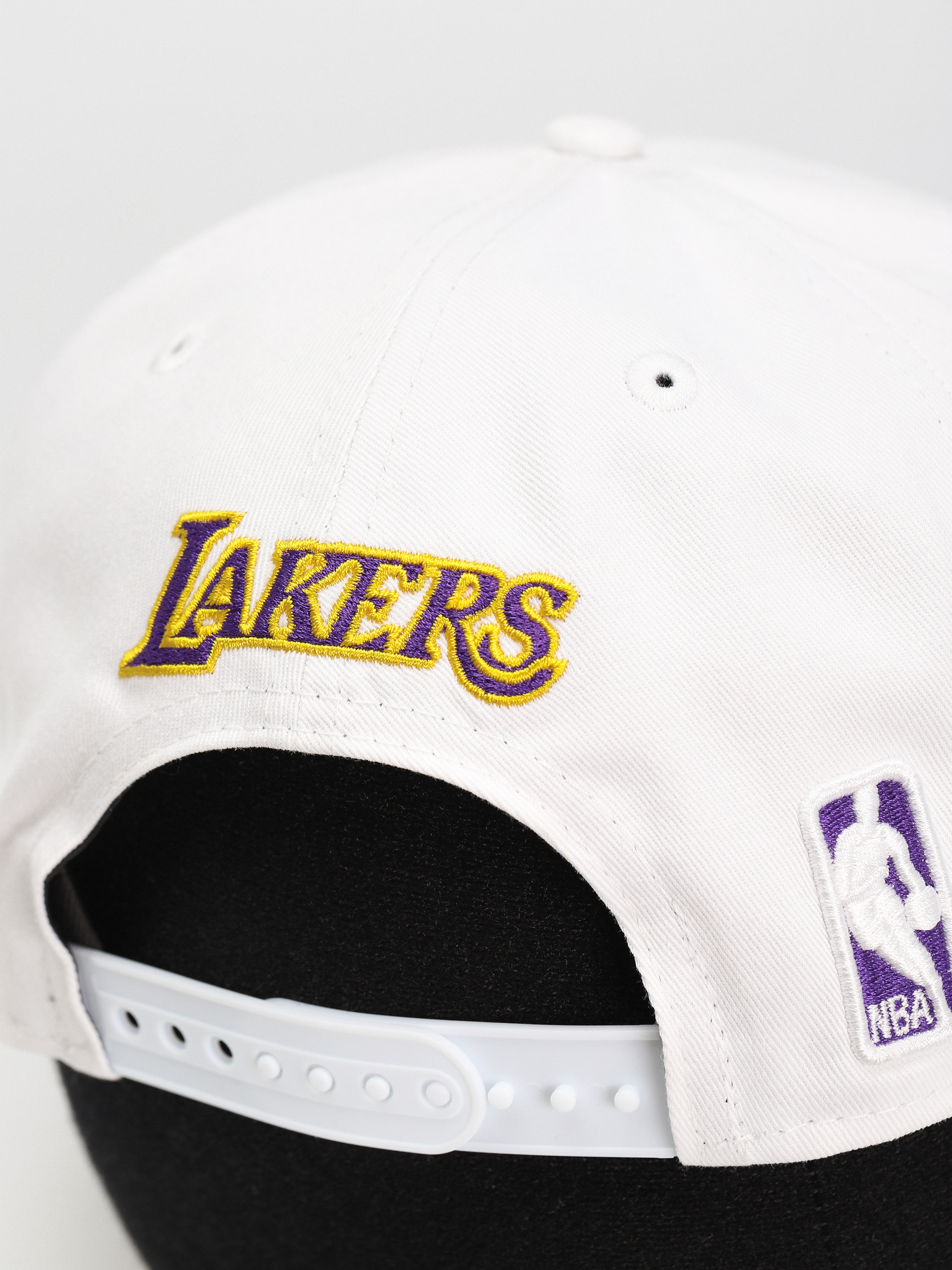 Czapka z daszkiem New Era White Crown Team 9Fifty Los Angeles Lakers (white/purple)