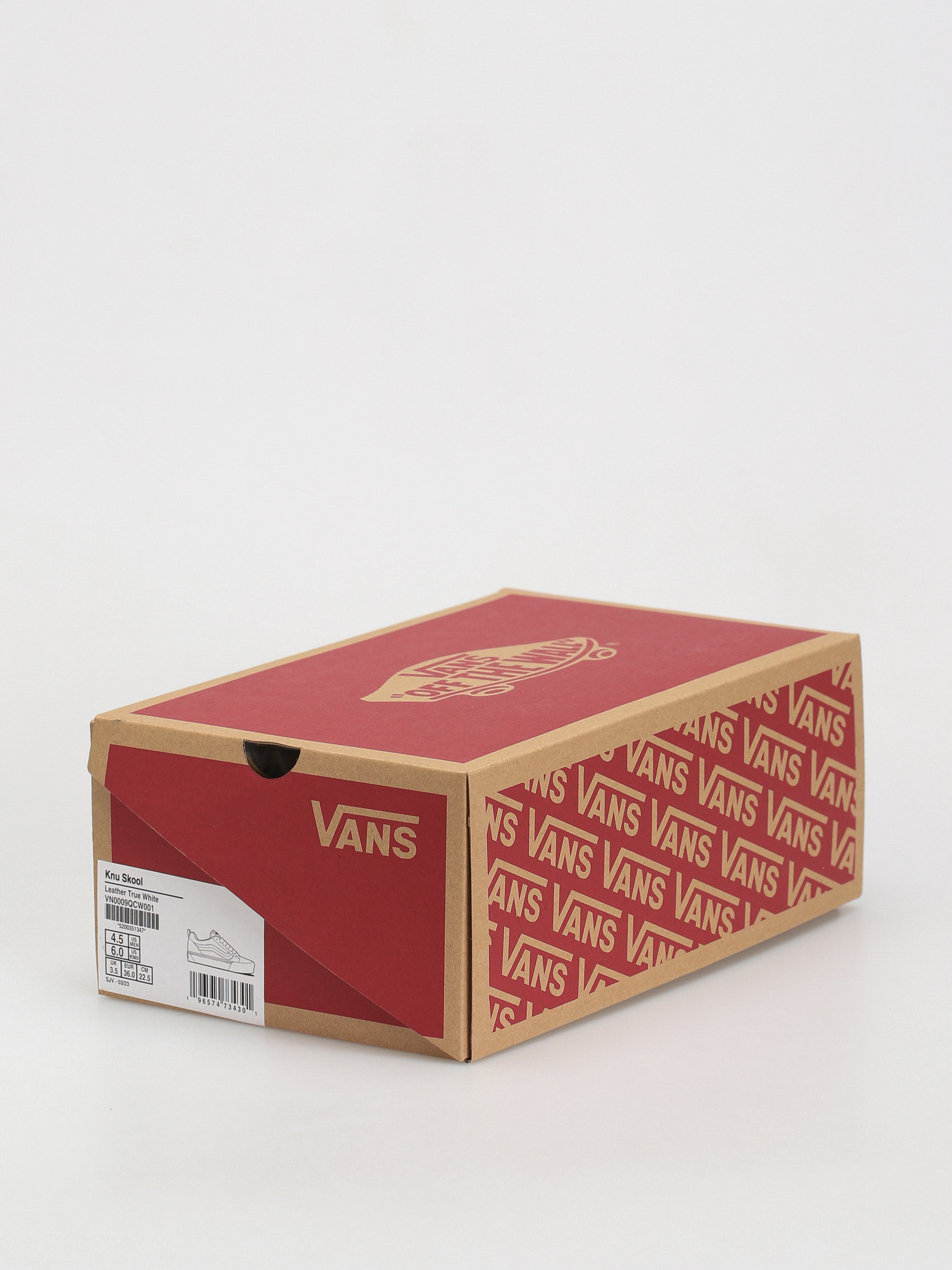 Buty Vans Knu Skool (leather true white)