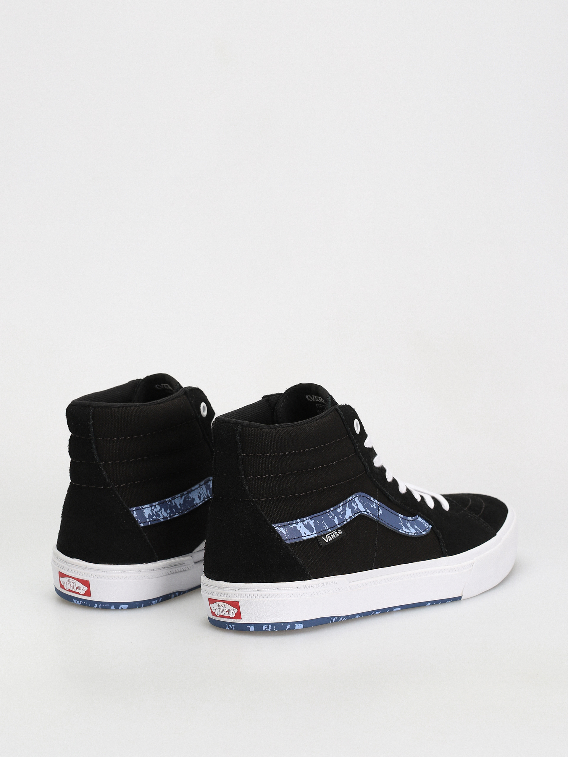 Buty Vans Bmx Sk8 Hi (marble black/white/blue)