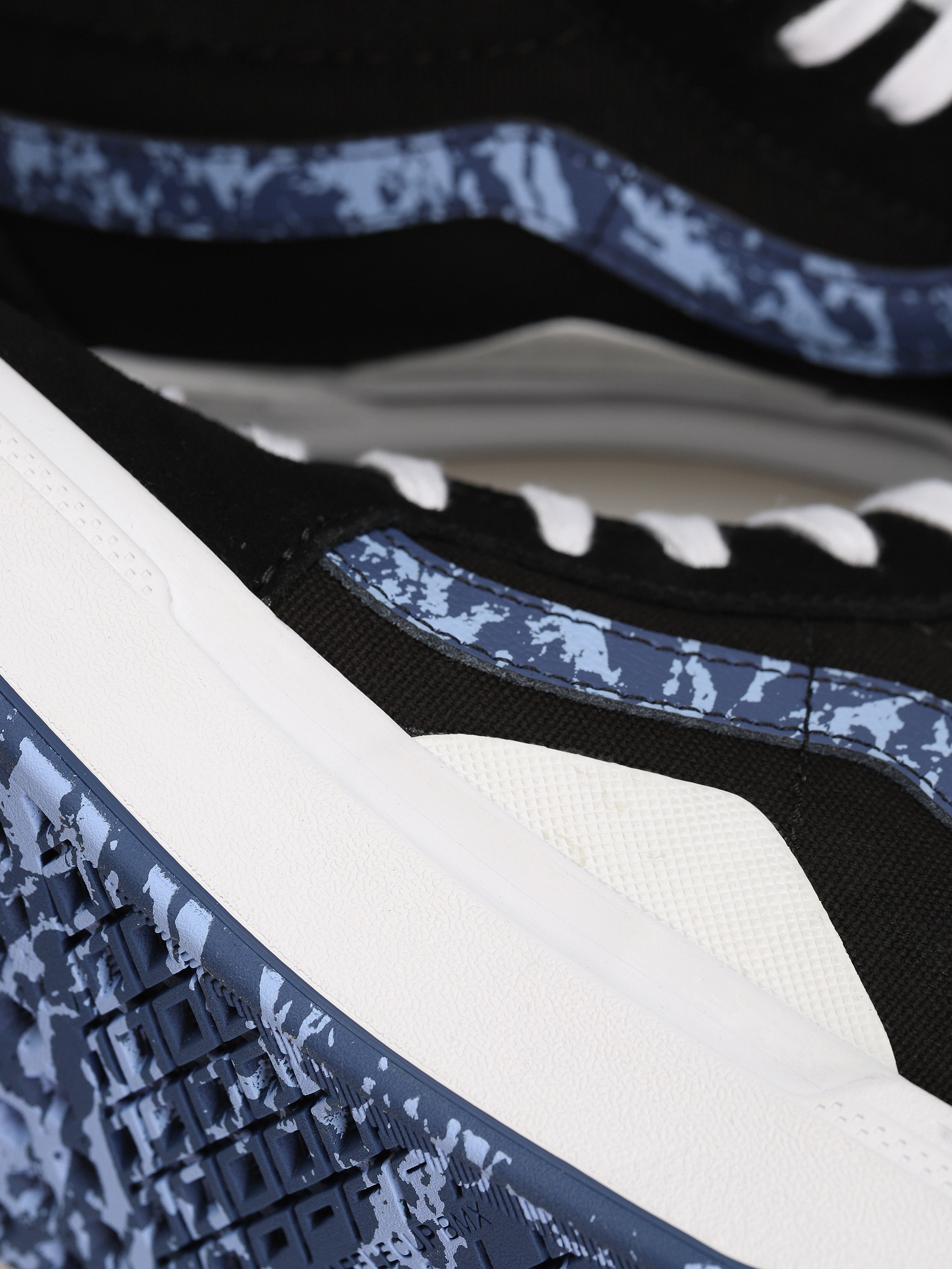 Buty Vans Bmx Sk8 Hi (marble black/white/blue)