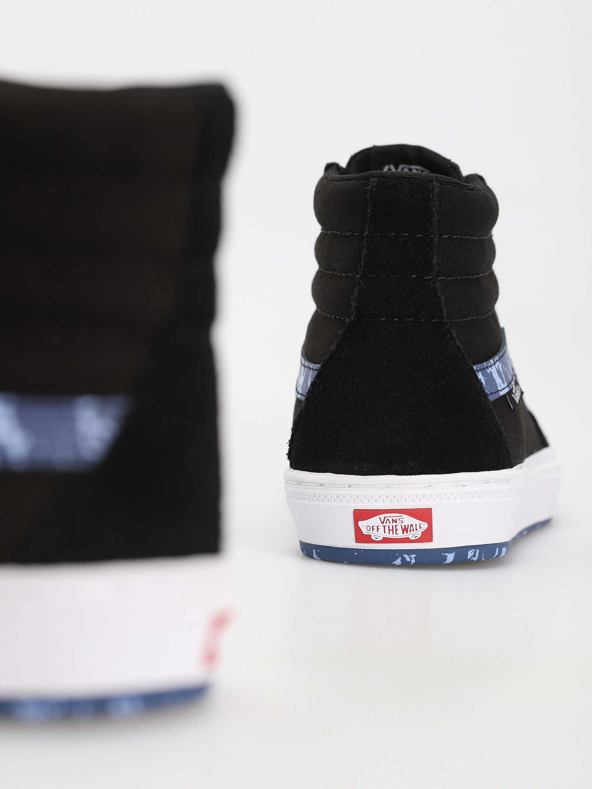 Buty Vans Bmx Sk8 Hi (marble black/white/blue)