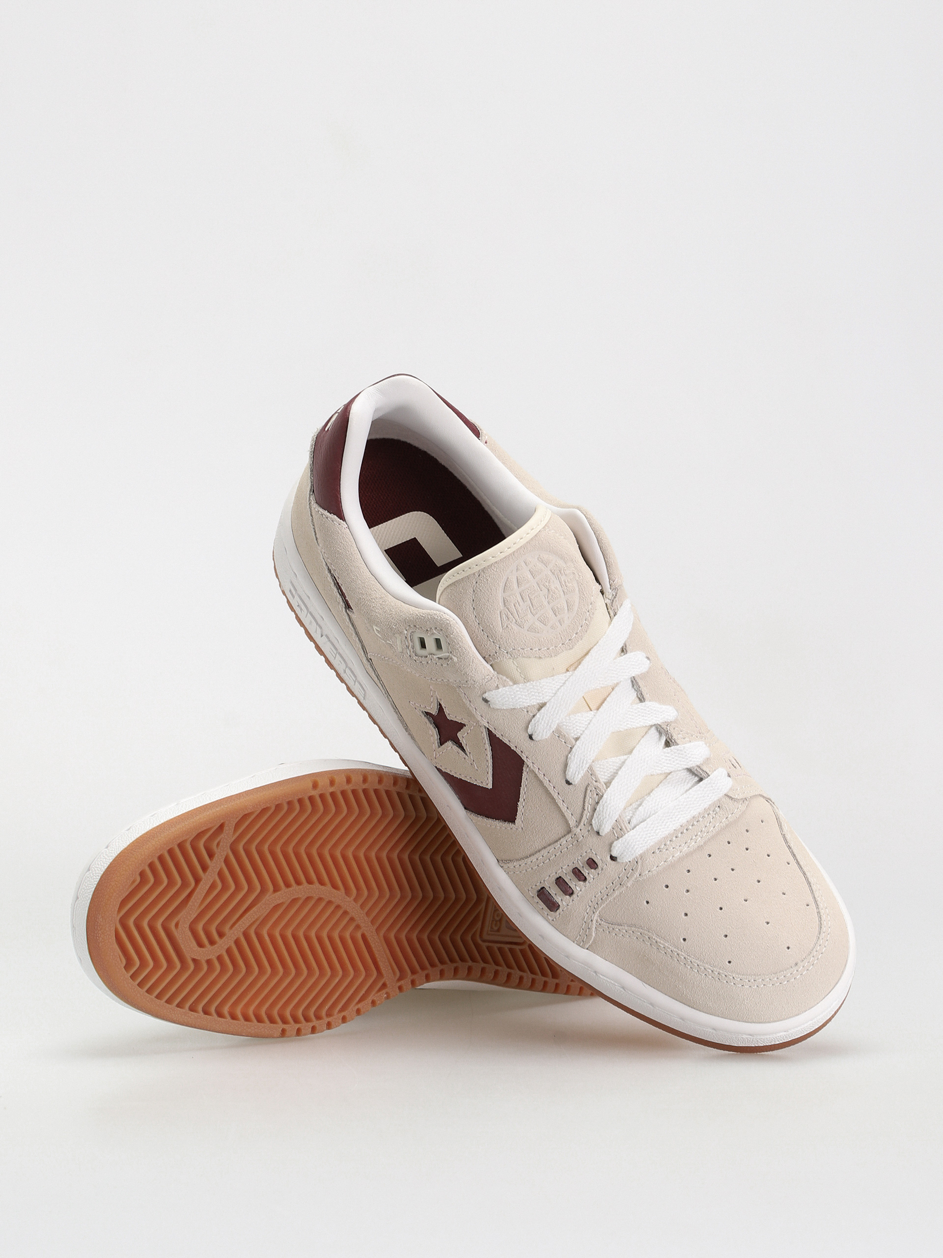 Buty Converse AS 1 Pro Ox (egret/dark burgundy/gum)