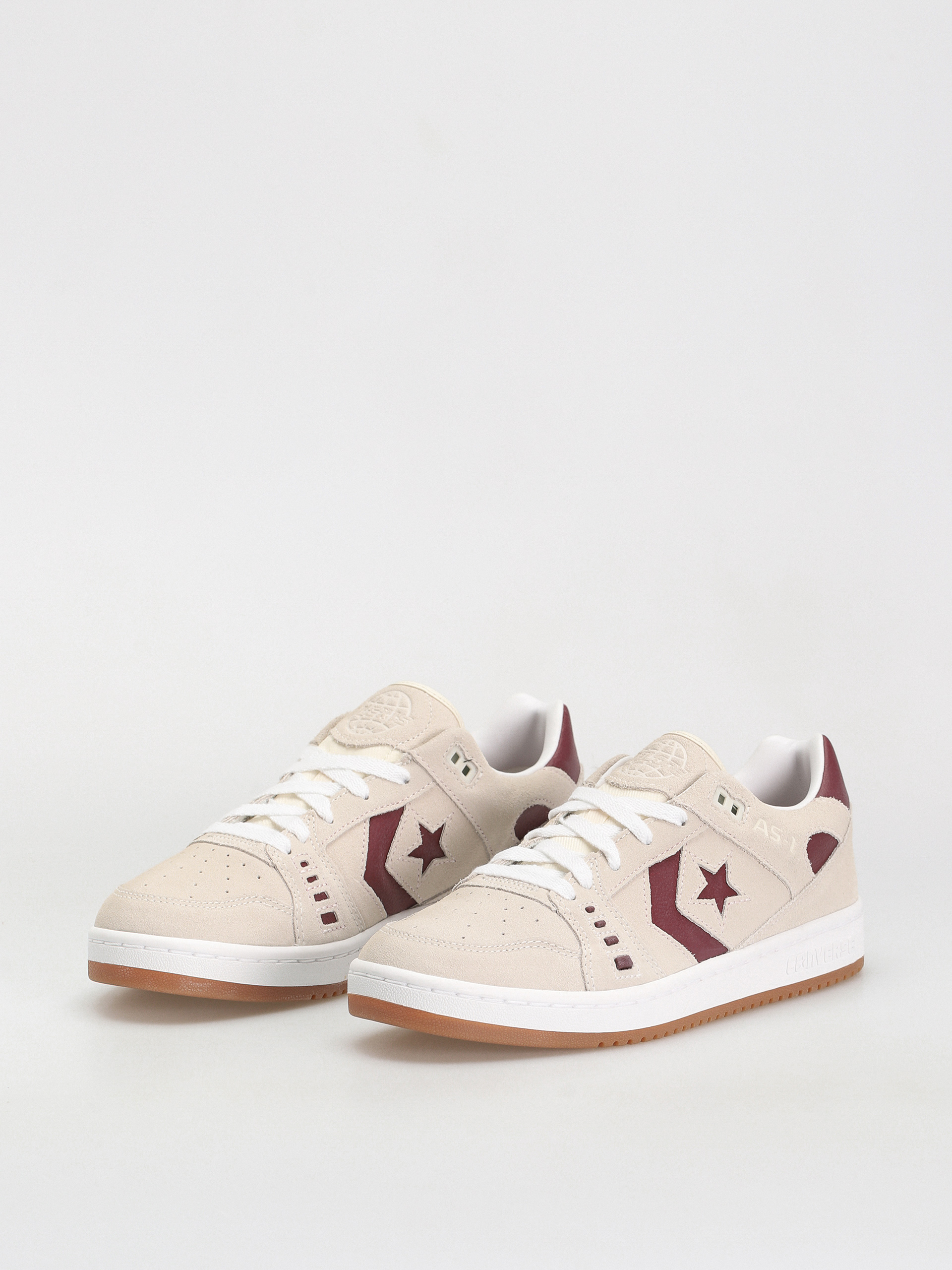 Buty Converse AS 1 Pro Ox (egret/dark burgundy/gum)