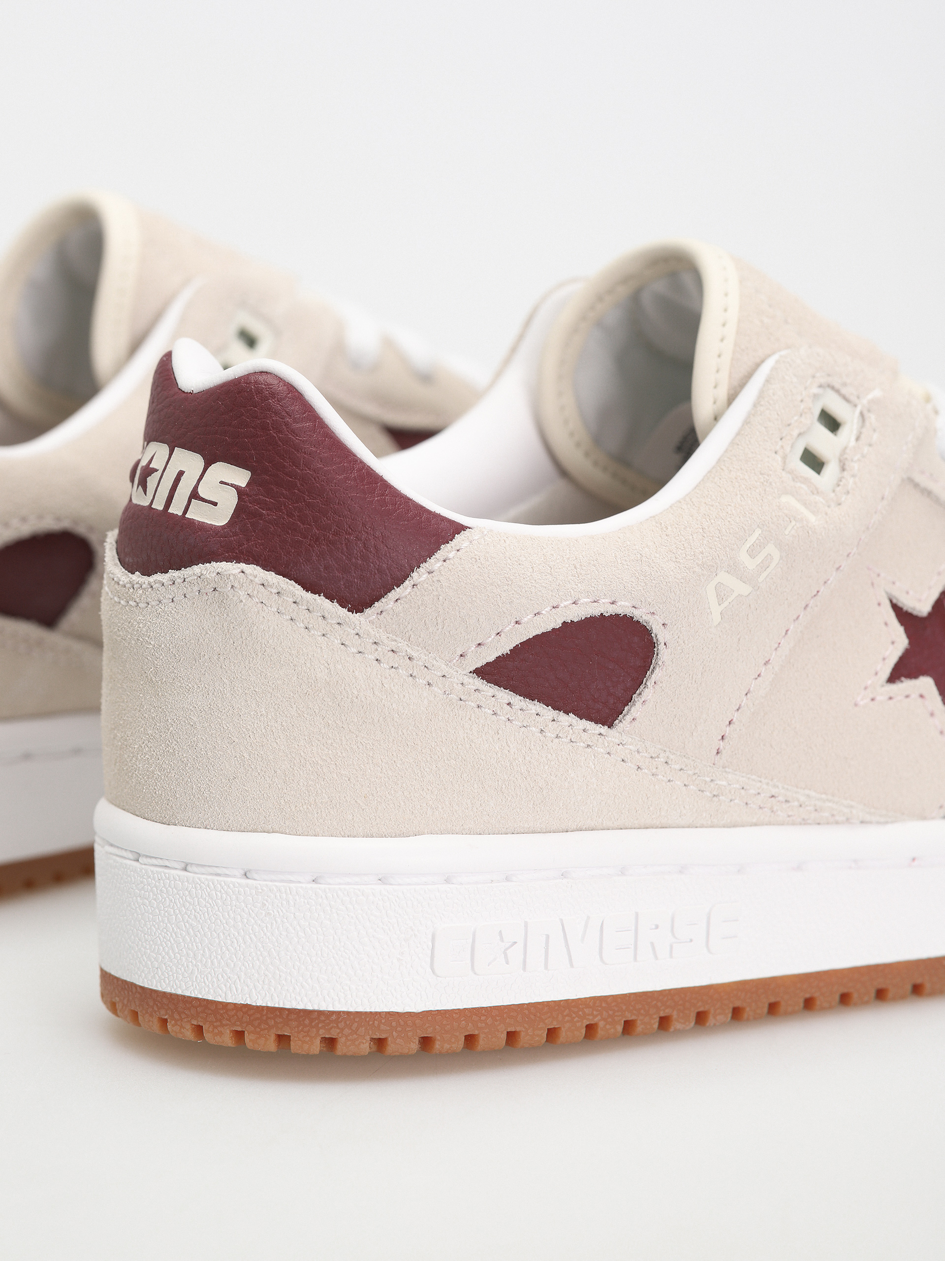 Buty Converse AS 1 Pro Ox (egret/dark burgundy/gum)