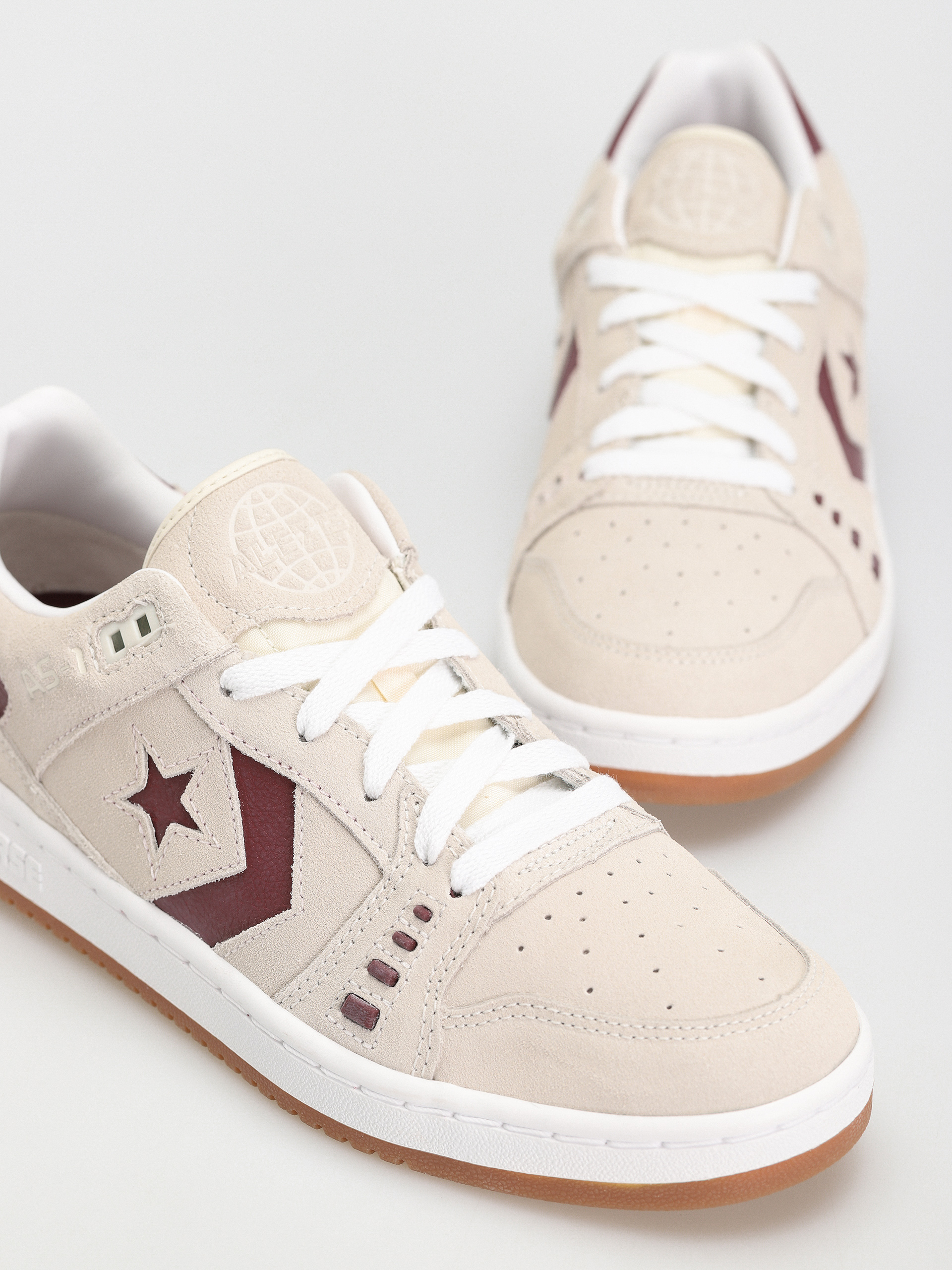 Buty Converse AS 1 Pro Ox (egret/dark burgundy/gum)