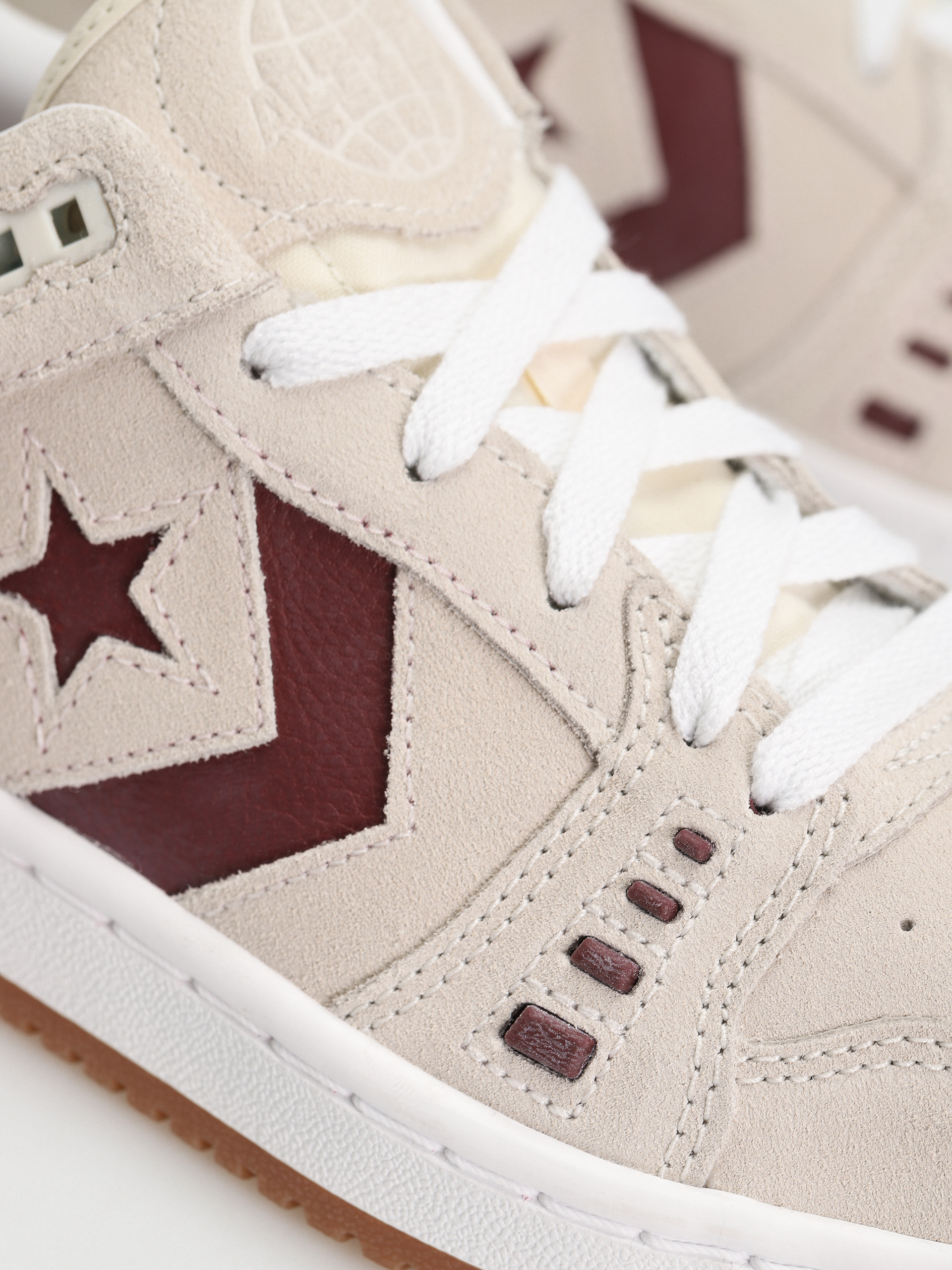 Buty Converse AS 1 Pro Ox (egret/dark burgundy/gum)