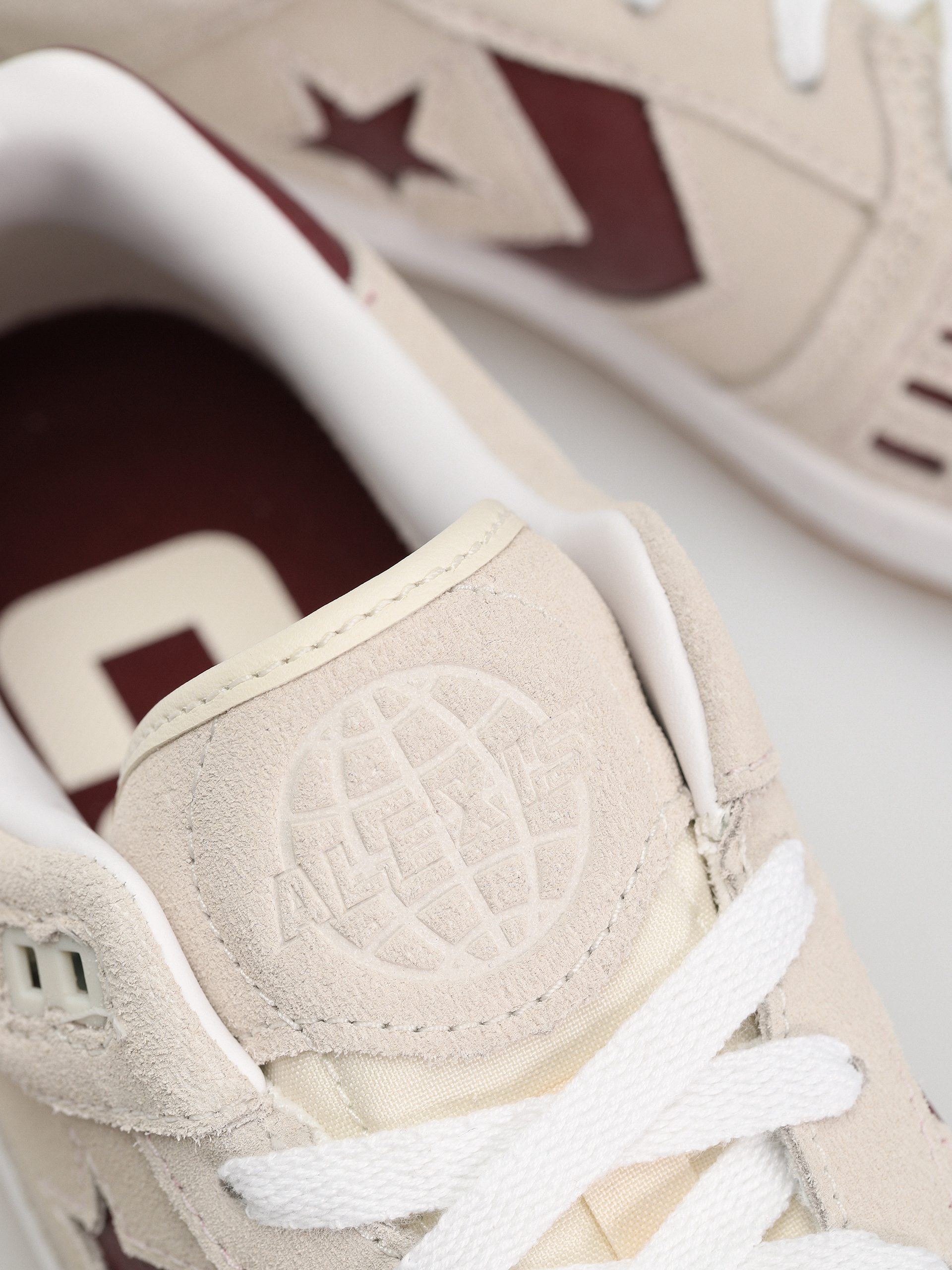 Buty Converse AS 1 Pro Ox (egret/dark burgundy/gum)