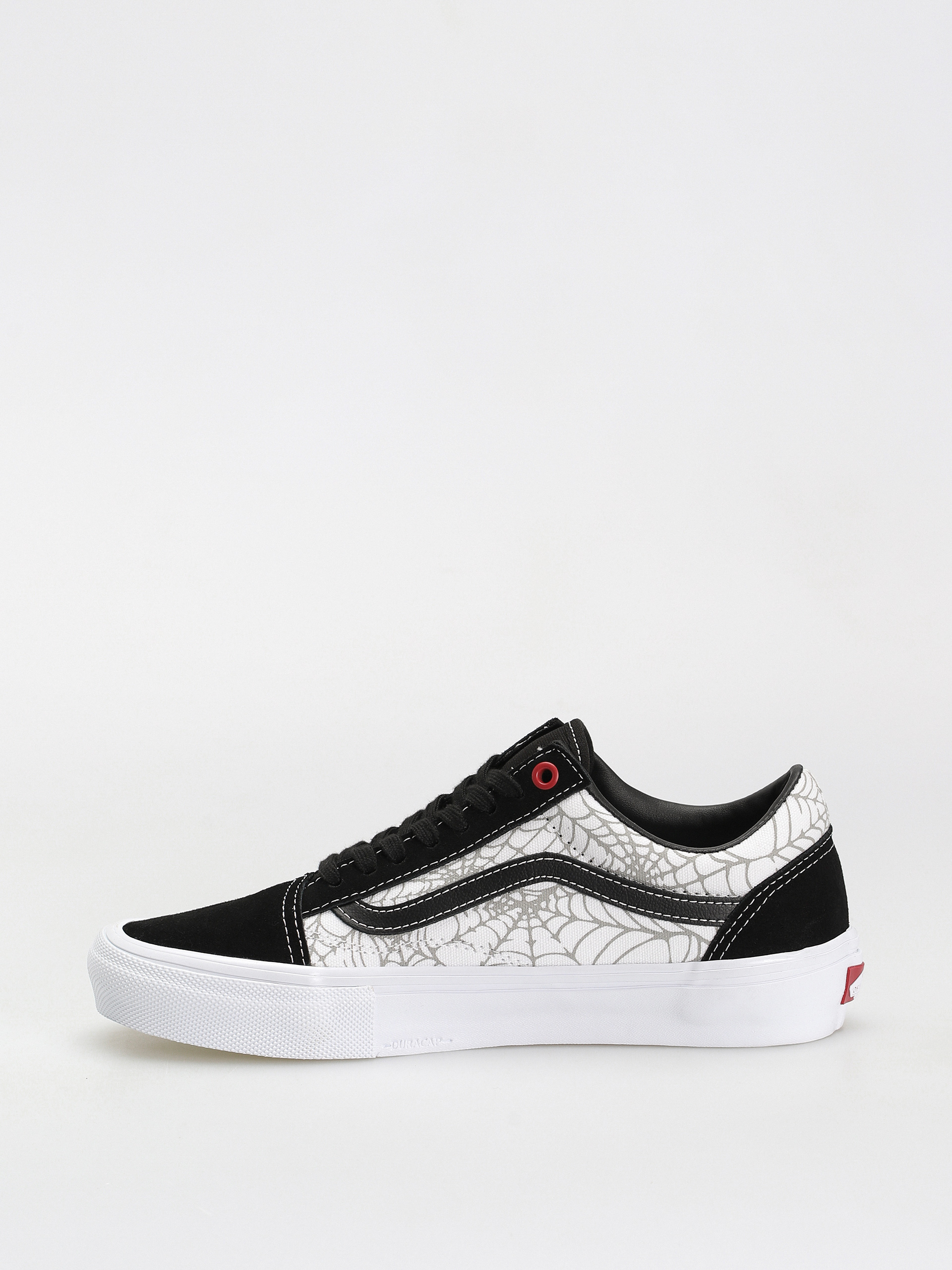 Buty Vans Skate Old Skool (black widow spider black/white/red)