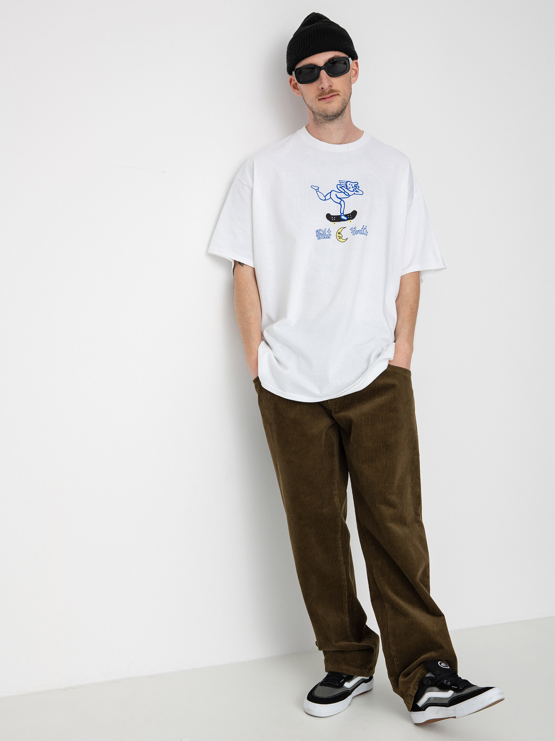 T-shirt Youth Skateboards X Pakt Baba (white)