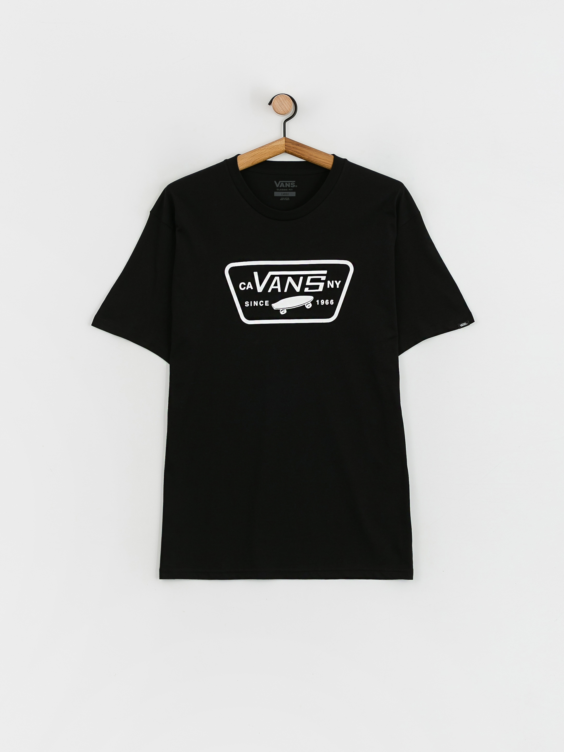 T-shirt Vans Full Patch (black/white)