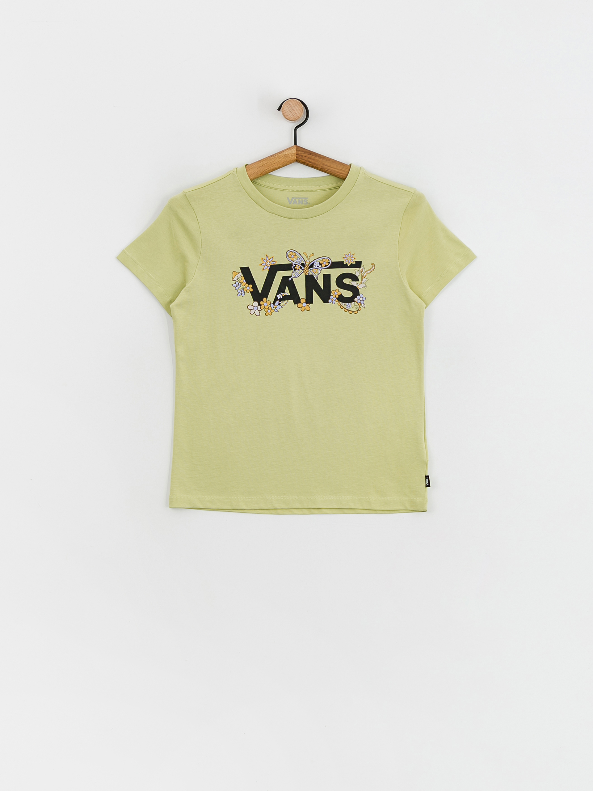 T-shirt Vans Trippy Paisley Crew Wmn (trippy paisley floral winter pear)