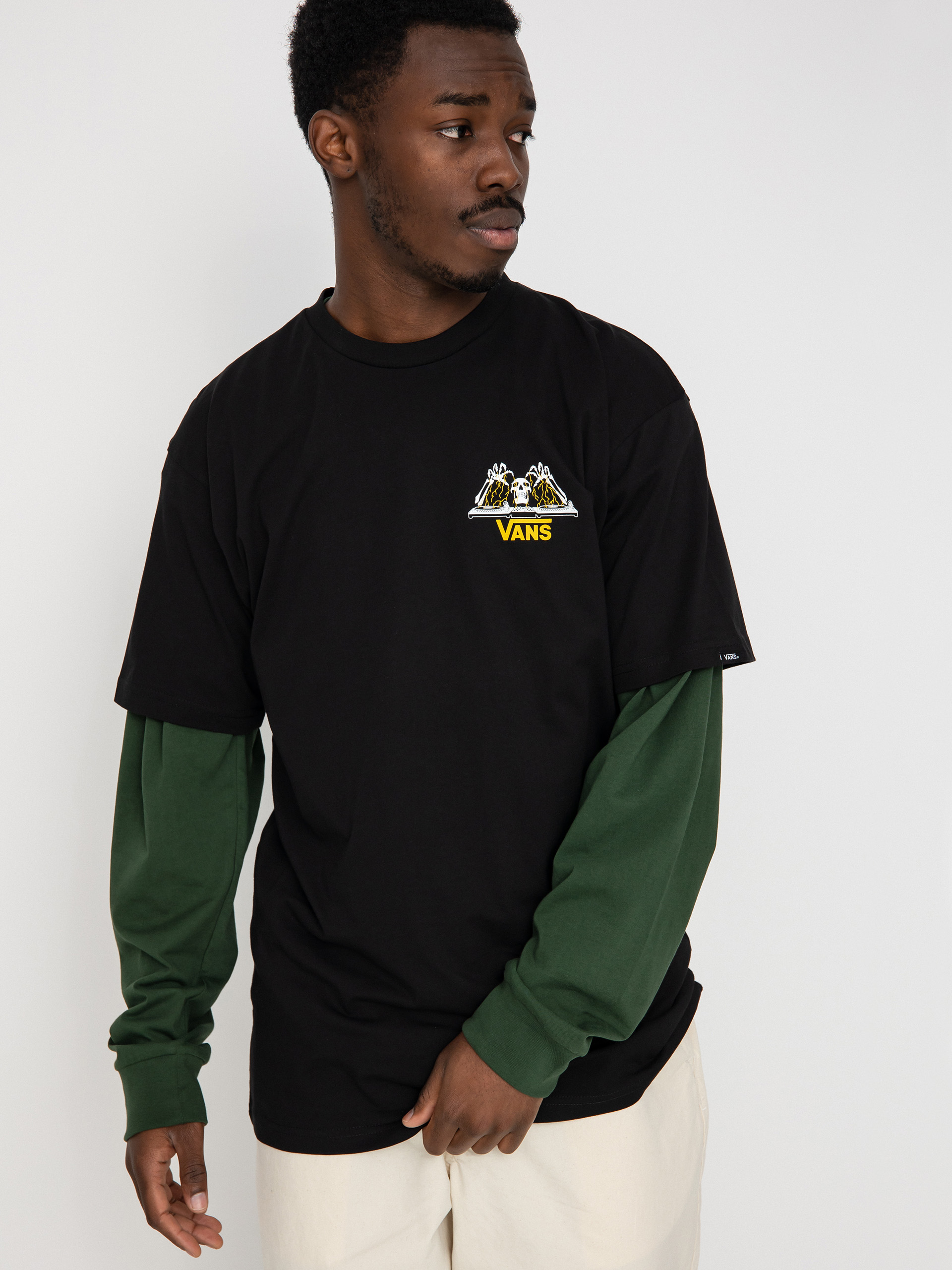 T-shirt Vans Sounds From Below (black)