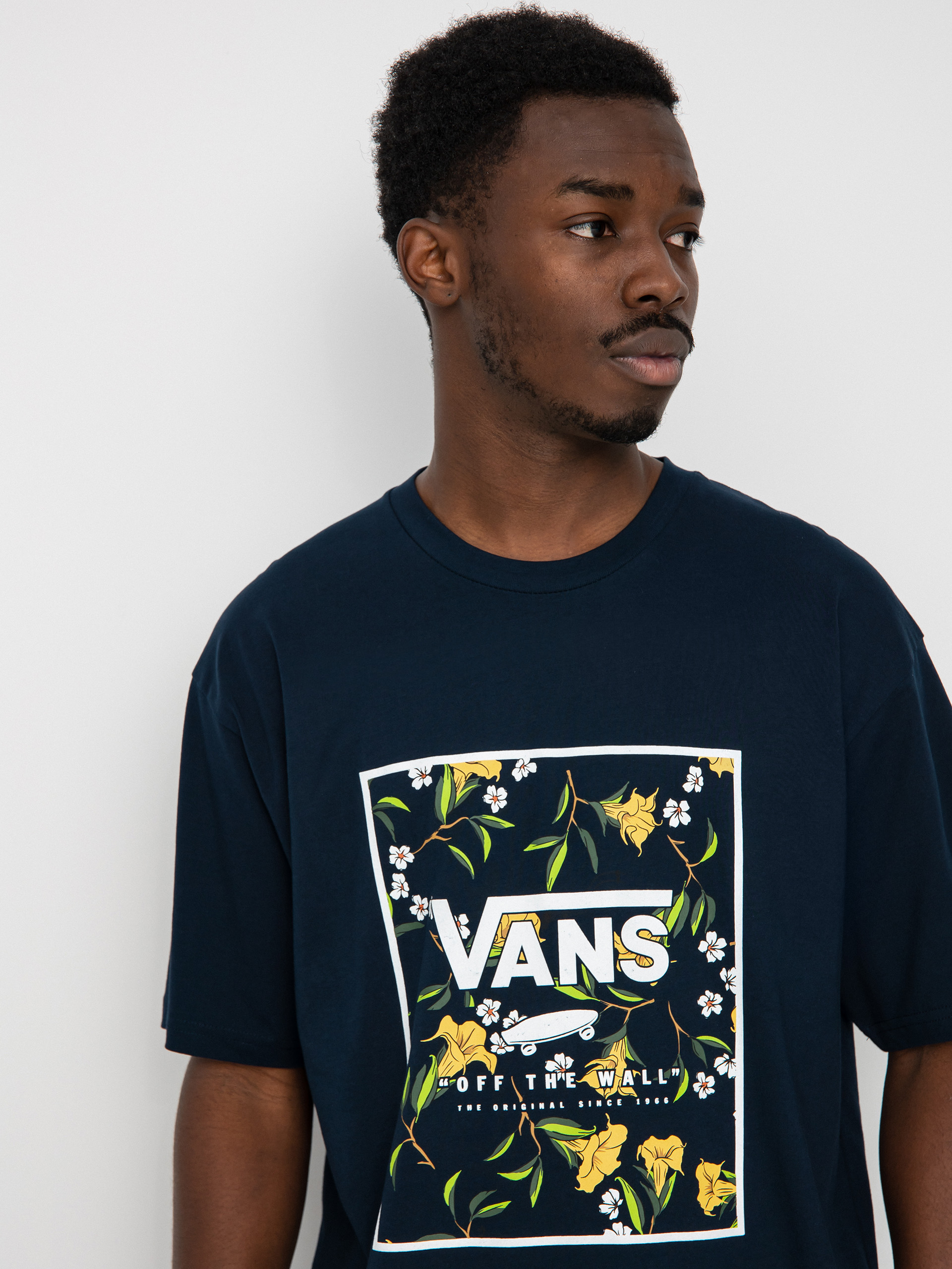 T-shirt Vans Classic Print Box (navy/gold fusion)