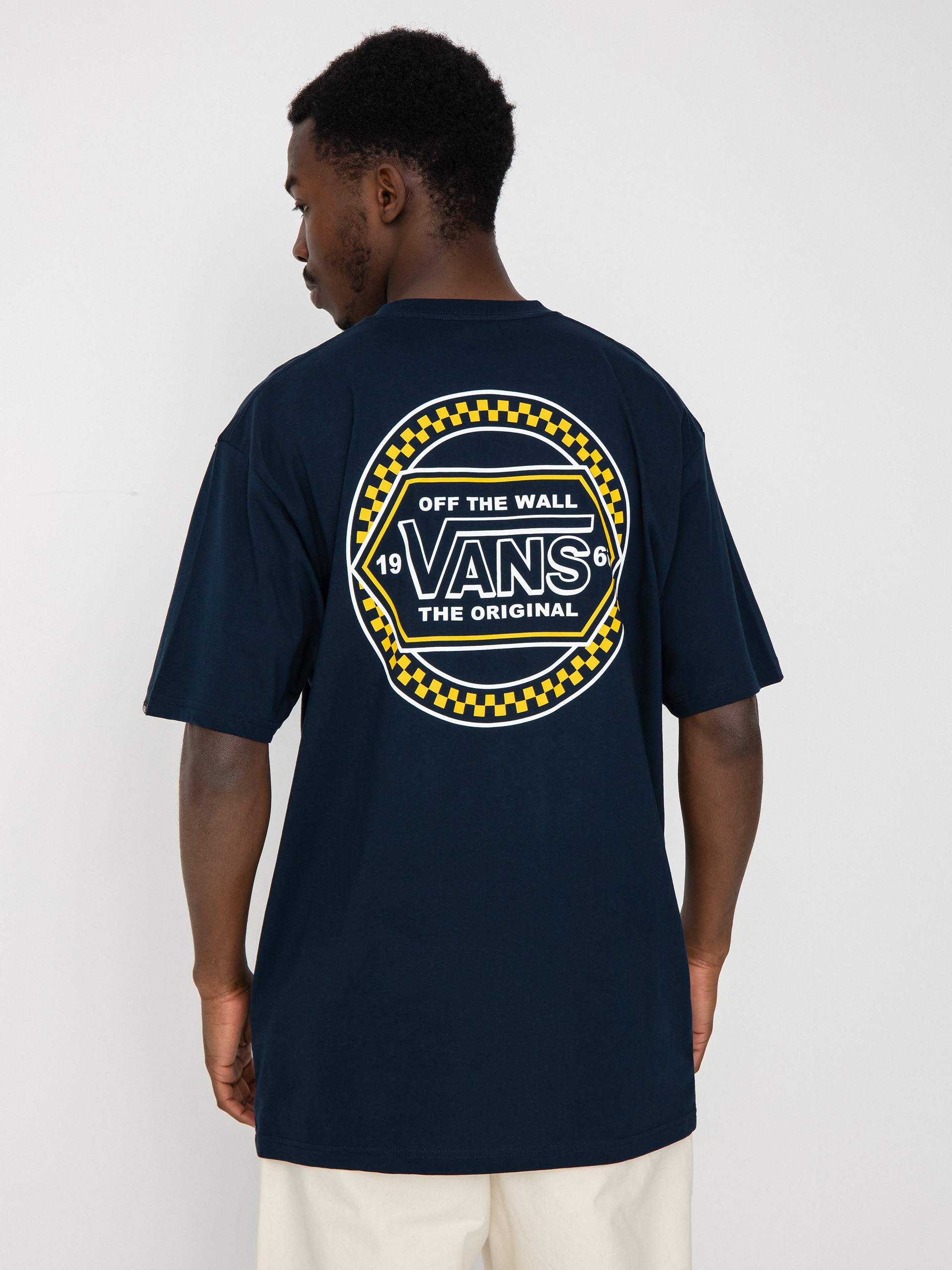 T-shirt Vans Circle Checker Drop V (navy)