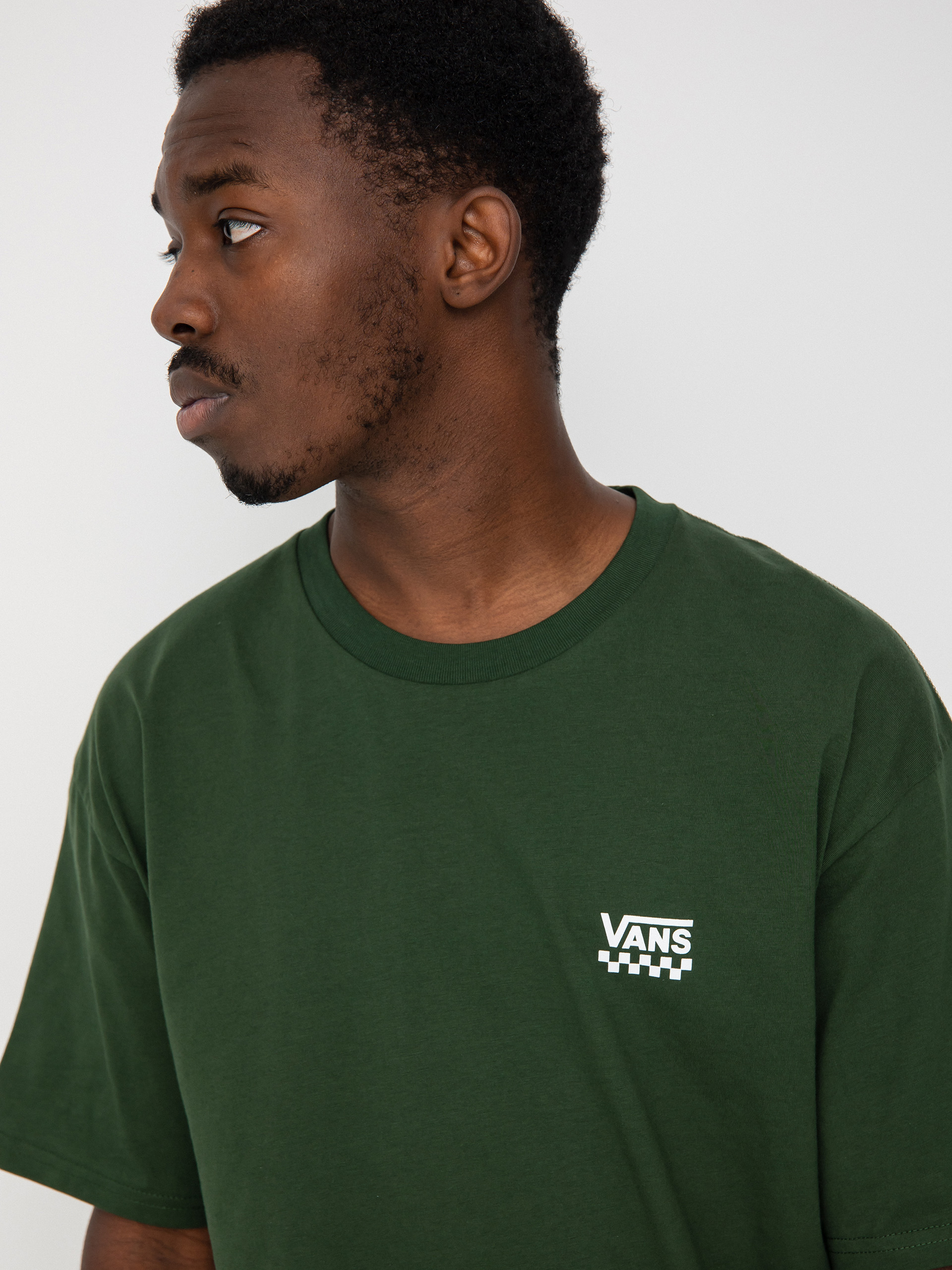T-shirt Vans Left Chest Logo II (mountain view/white)