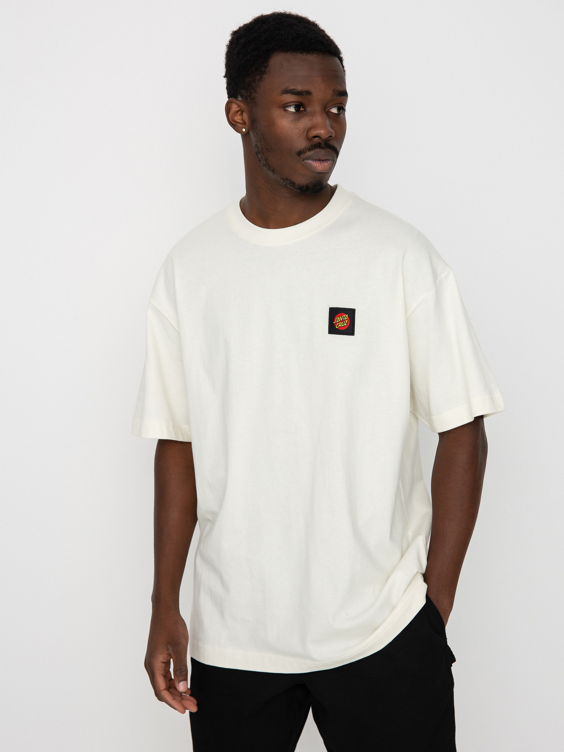 T-shirt Santa Cruz Classic Label (unbleached cotton)