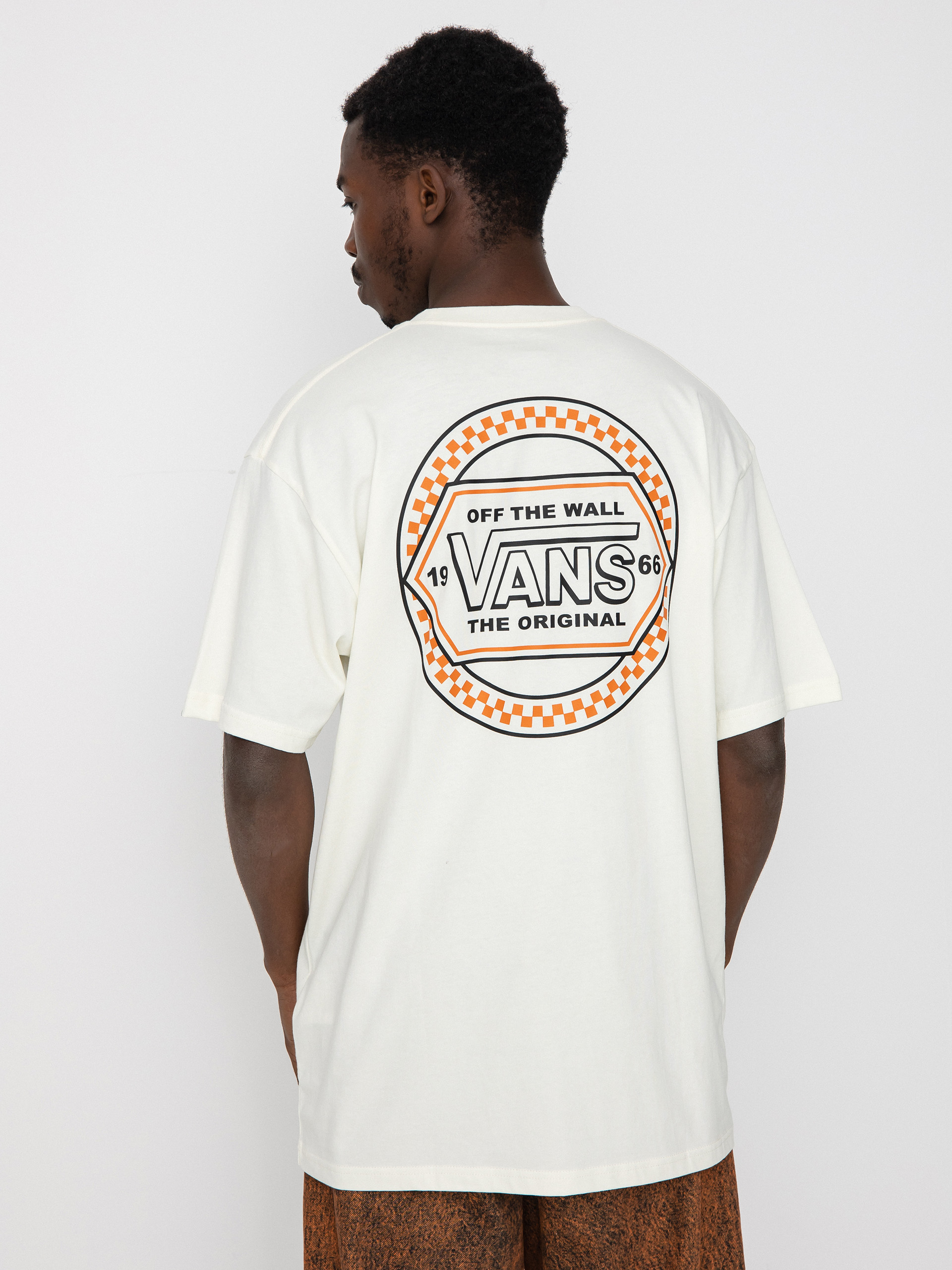 T-shirt Vans Circle Checker Drop V (marshmallow)