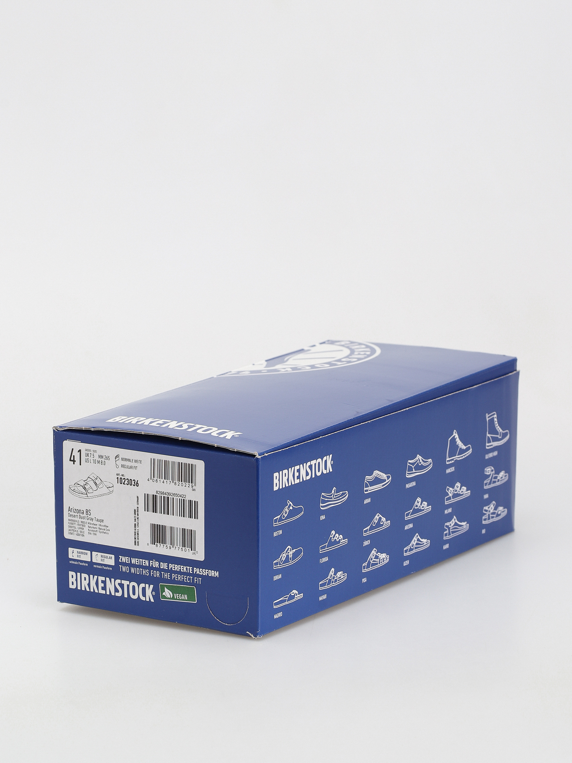 Klapki Birkenstock Arizona Microfibre Regular (desert dust gray taupe)