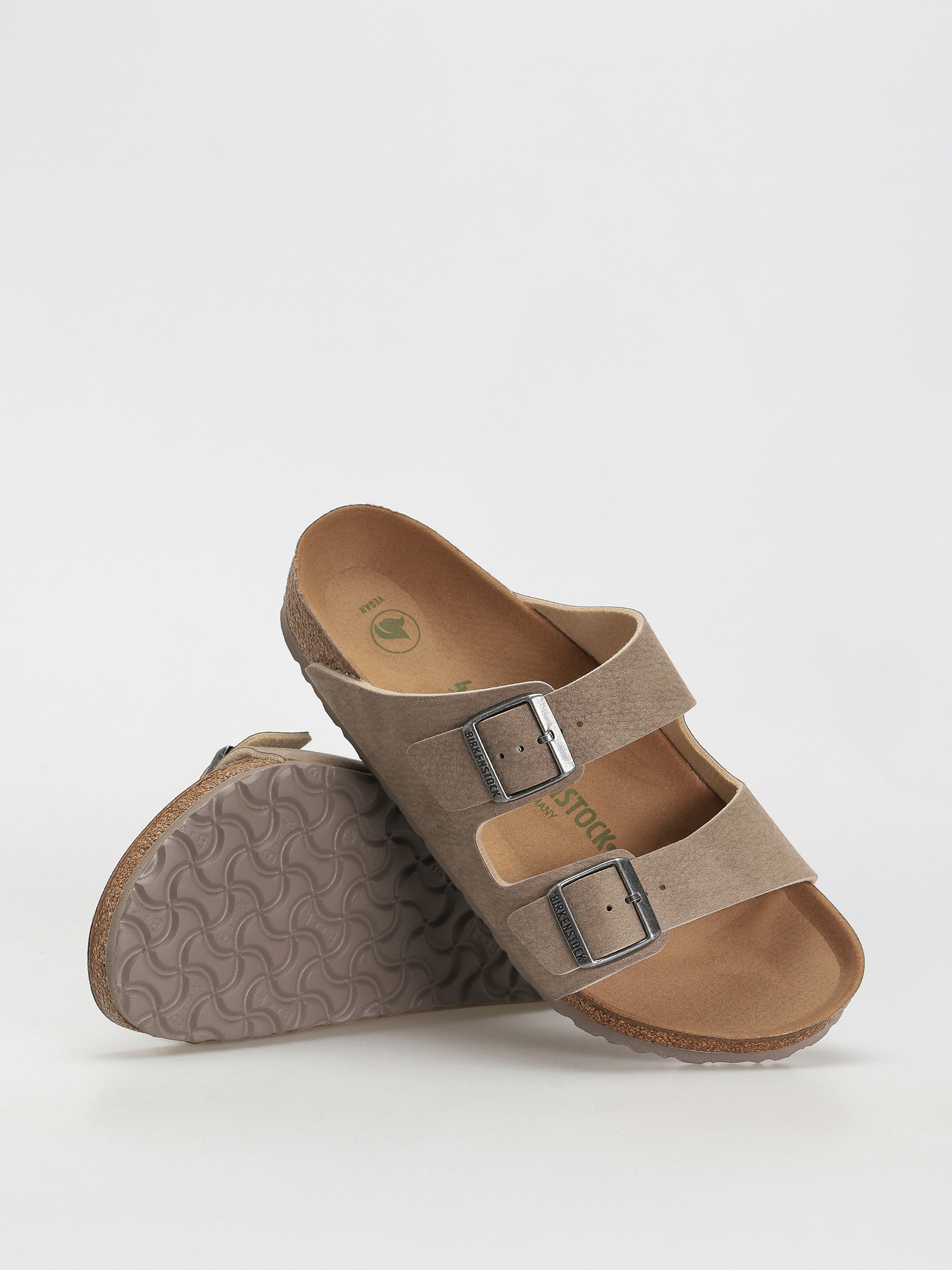 Klapki Birkenstock Arizona Microfibre Regular (desert dust gray taupe)