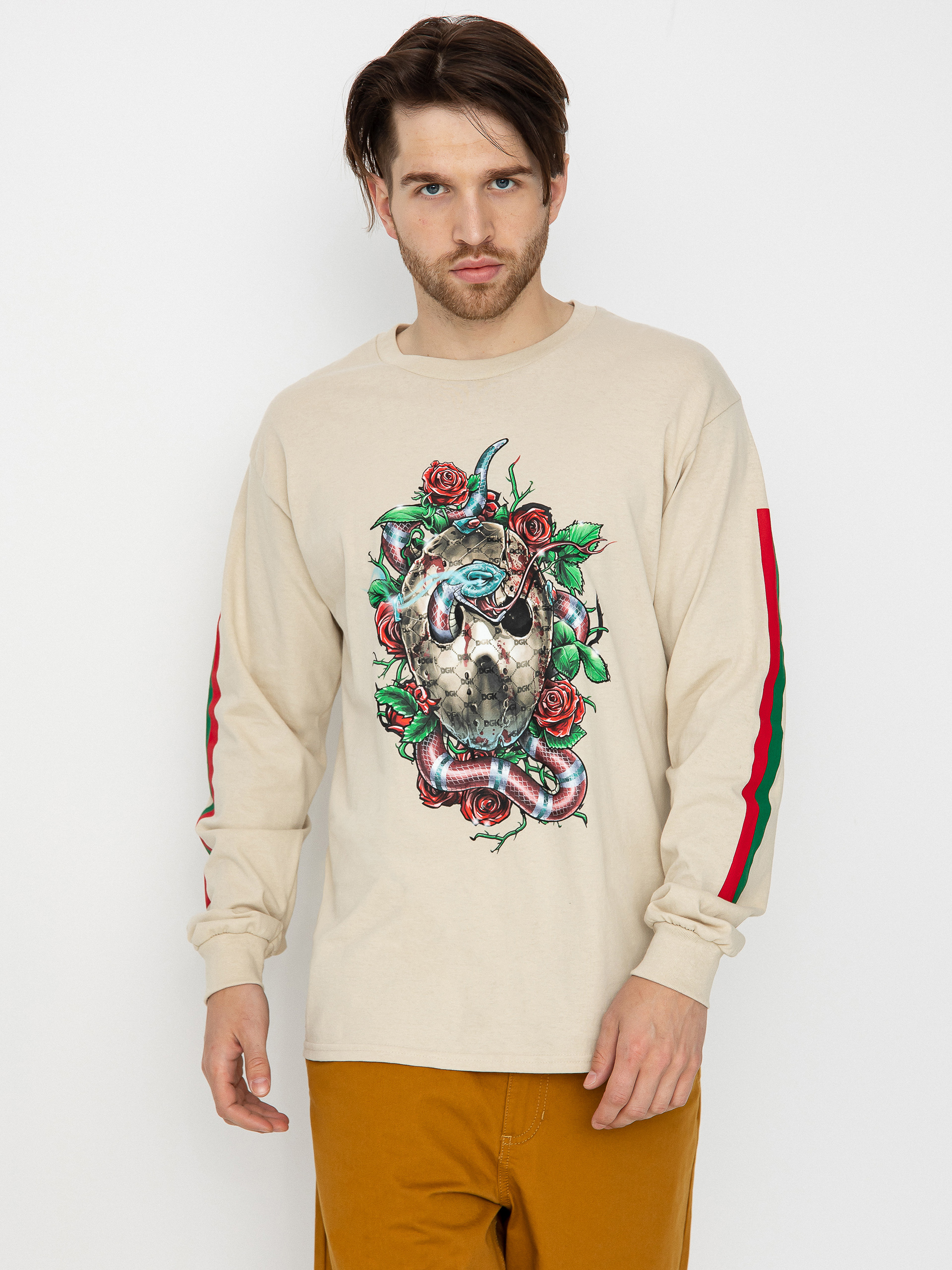 Longsleeve DGK Serpent (sand)