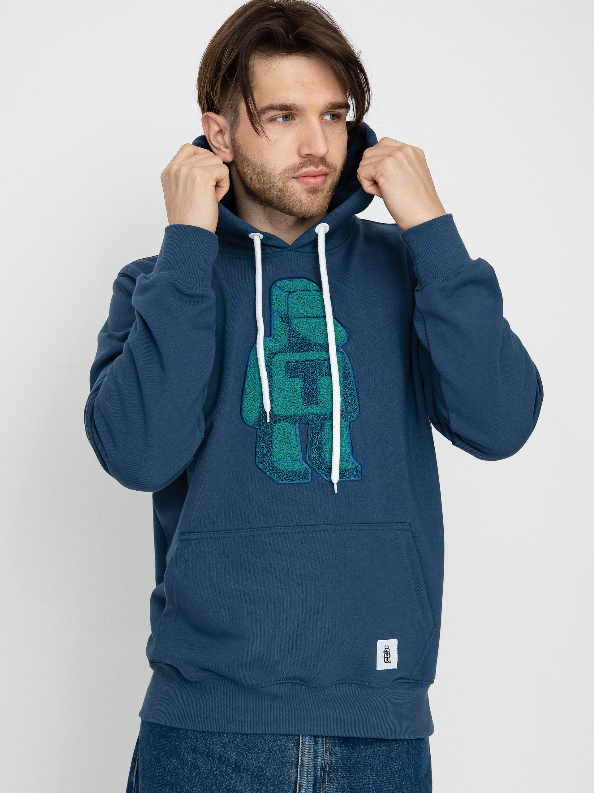 Bluza z kapturem Tabasko Logo Chanille HD (navy)