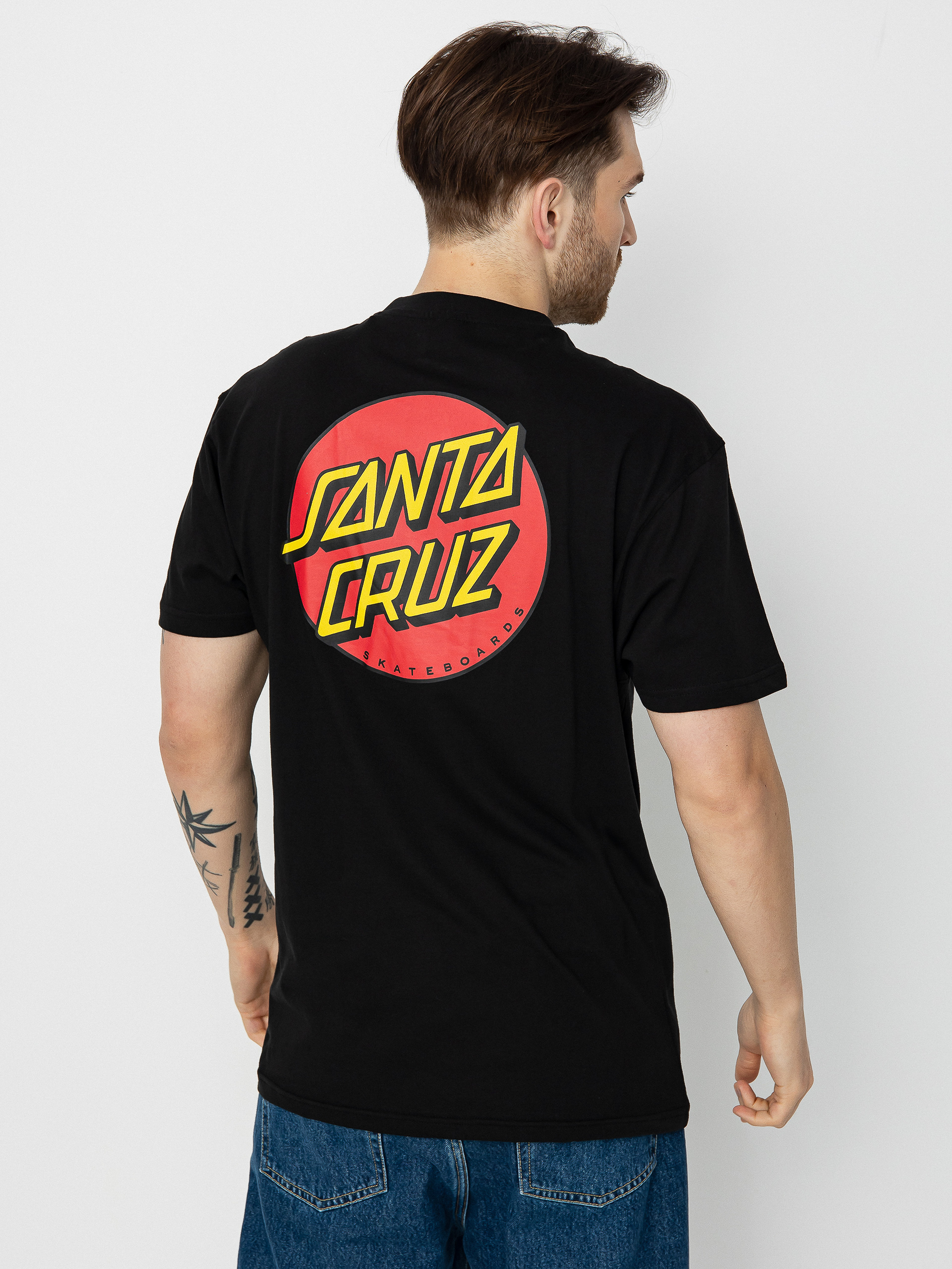 Santa Cruz CLASSIC DOT Tシャツ 90s XXL T-shirt Santa Cruz Classic Dot Chest - czarny (black)