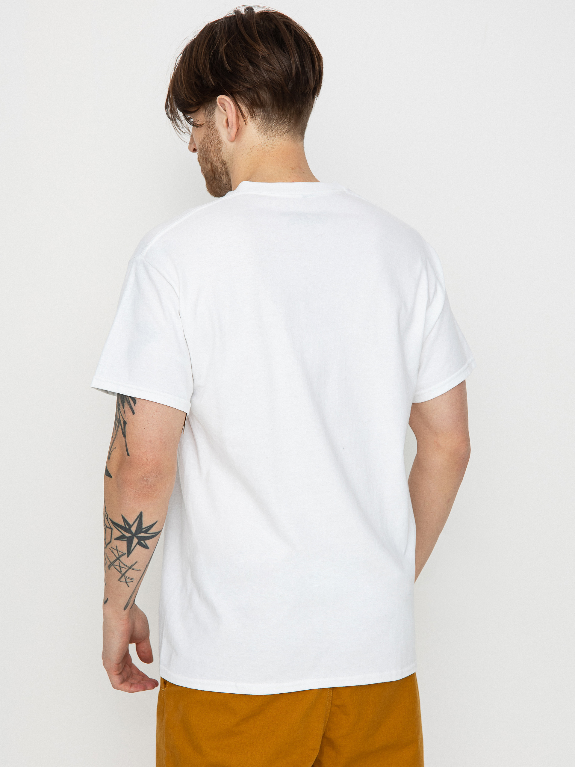 T-shirt Antihero Plastics (white w/multi color print)
