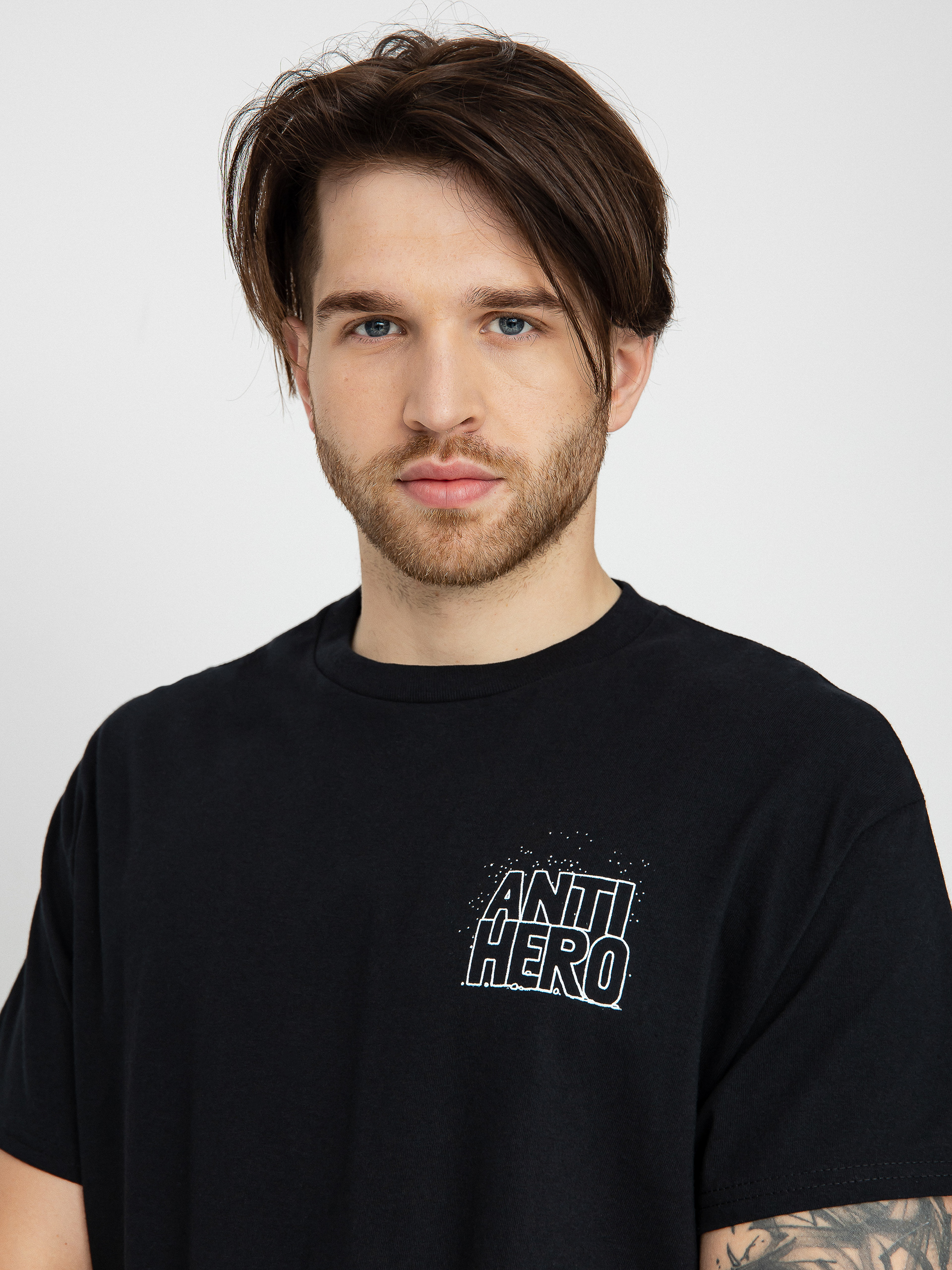 T-shirt Antihero Space Junk (black w/multi color print)