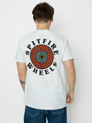 T-shirt Spitfire Og Classic Fill (ash w/multi color prints)