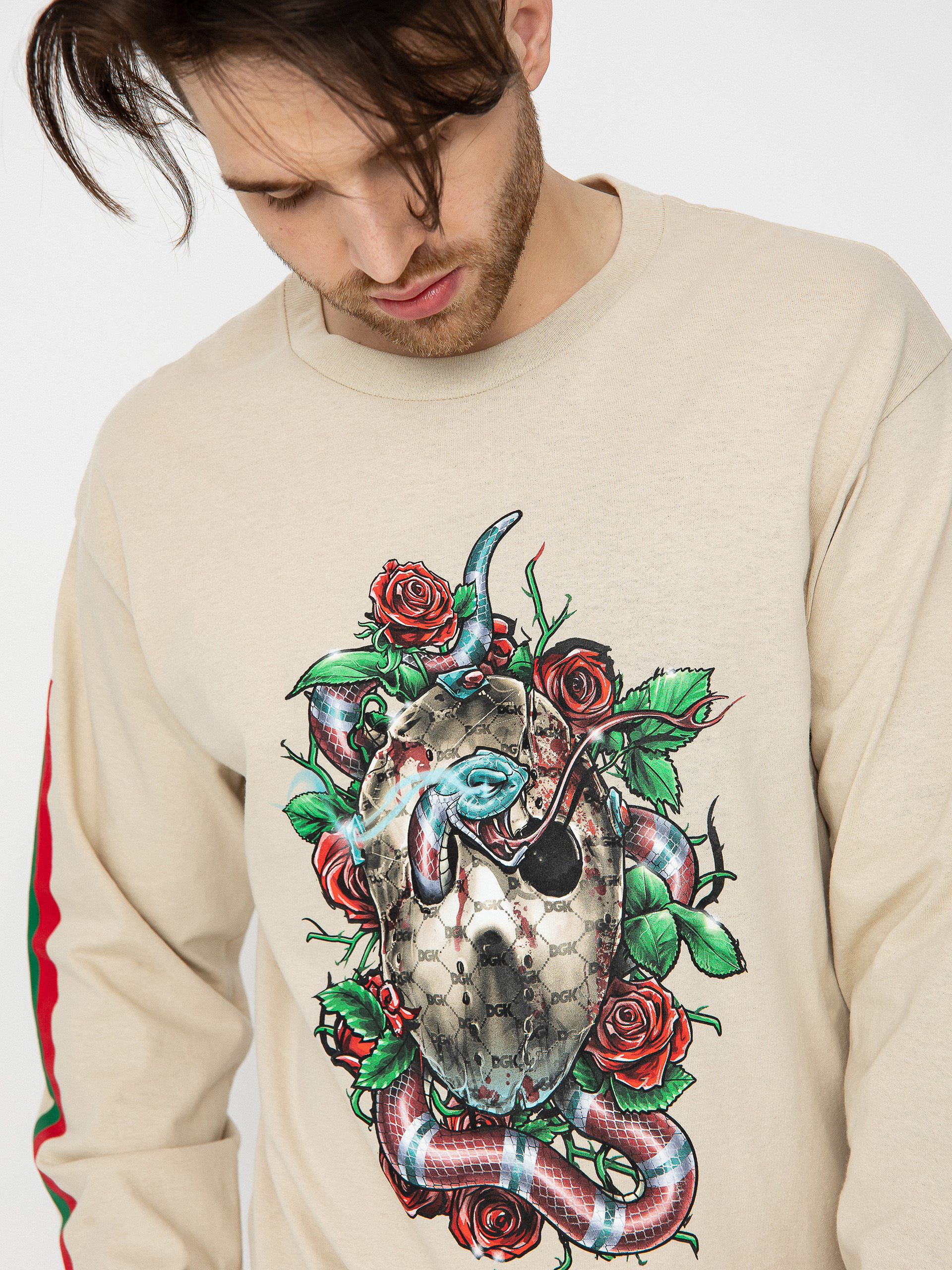 Longsleeve DGK Serpent (sand)