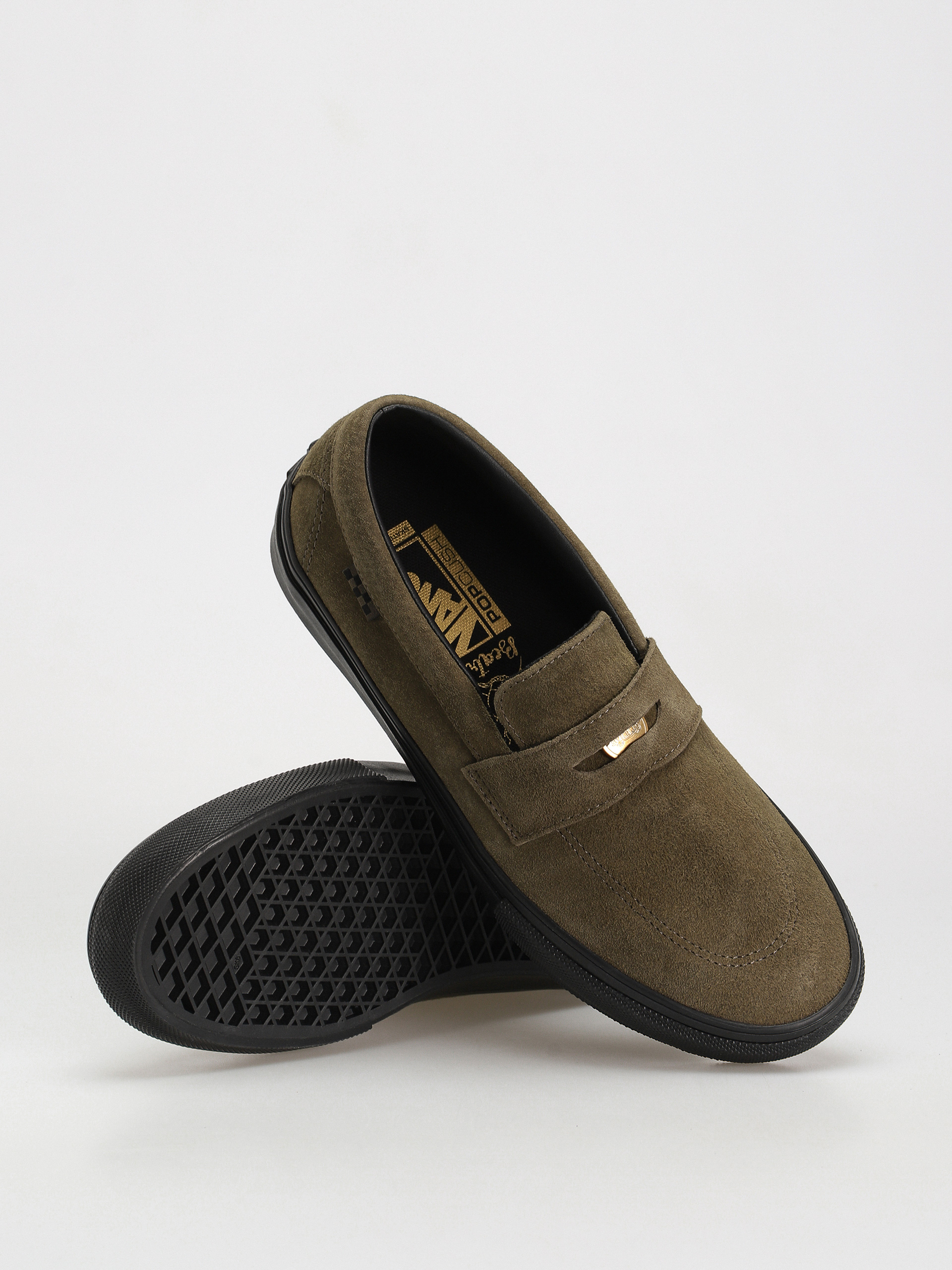 Buty Vans Zahba Skate Style 53 X Beatrice Domond (dark olive)