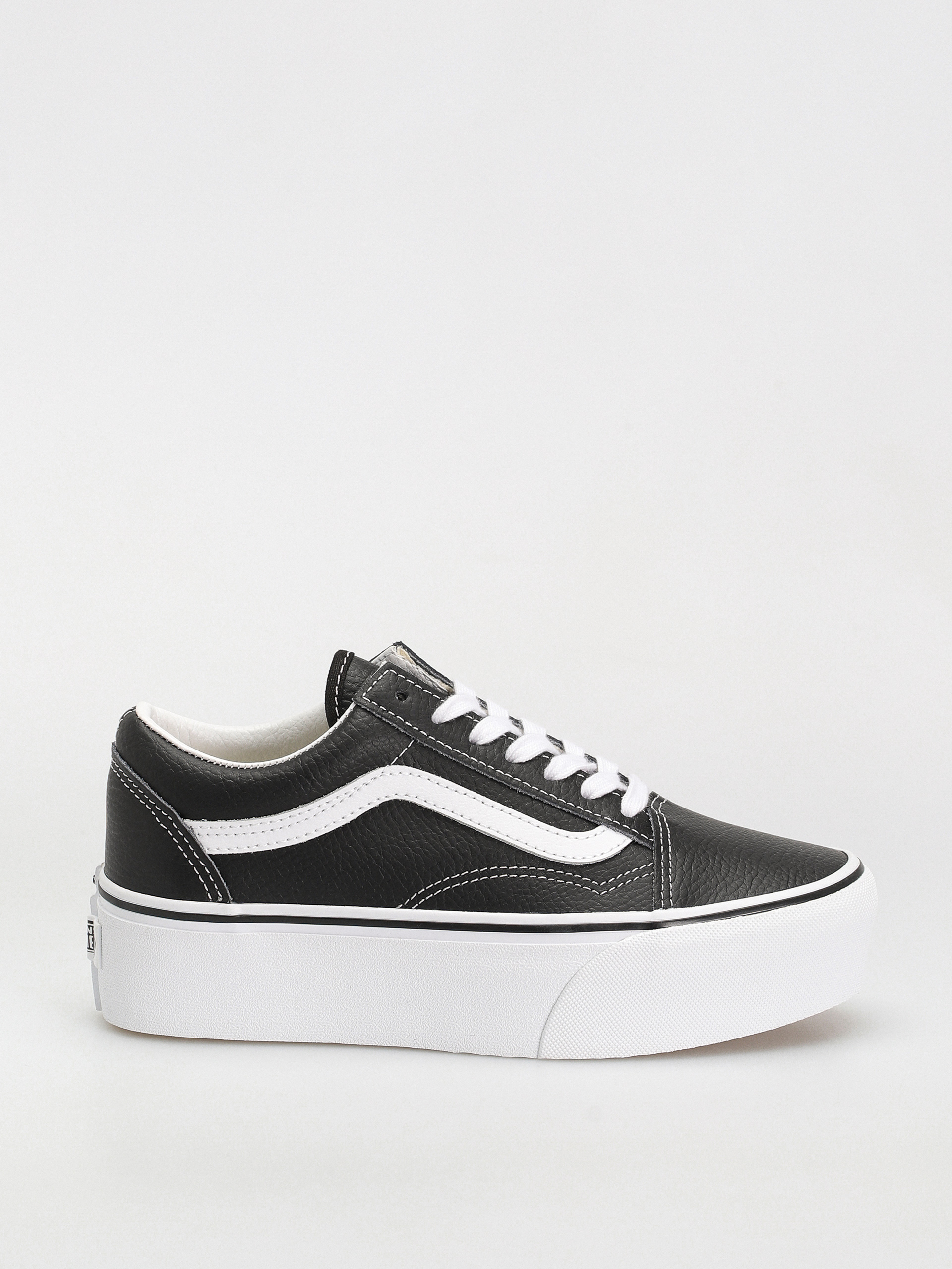 Buty Vans Old Skool Stackform (leather black/true white)