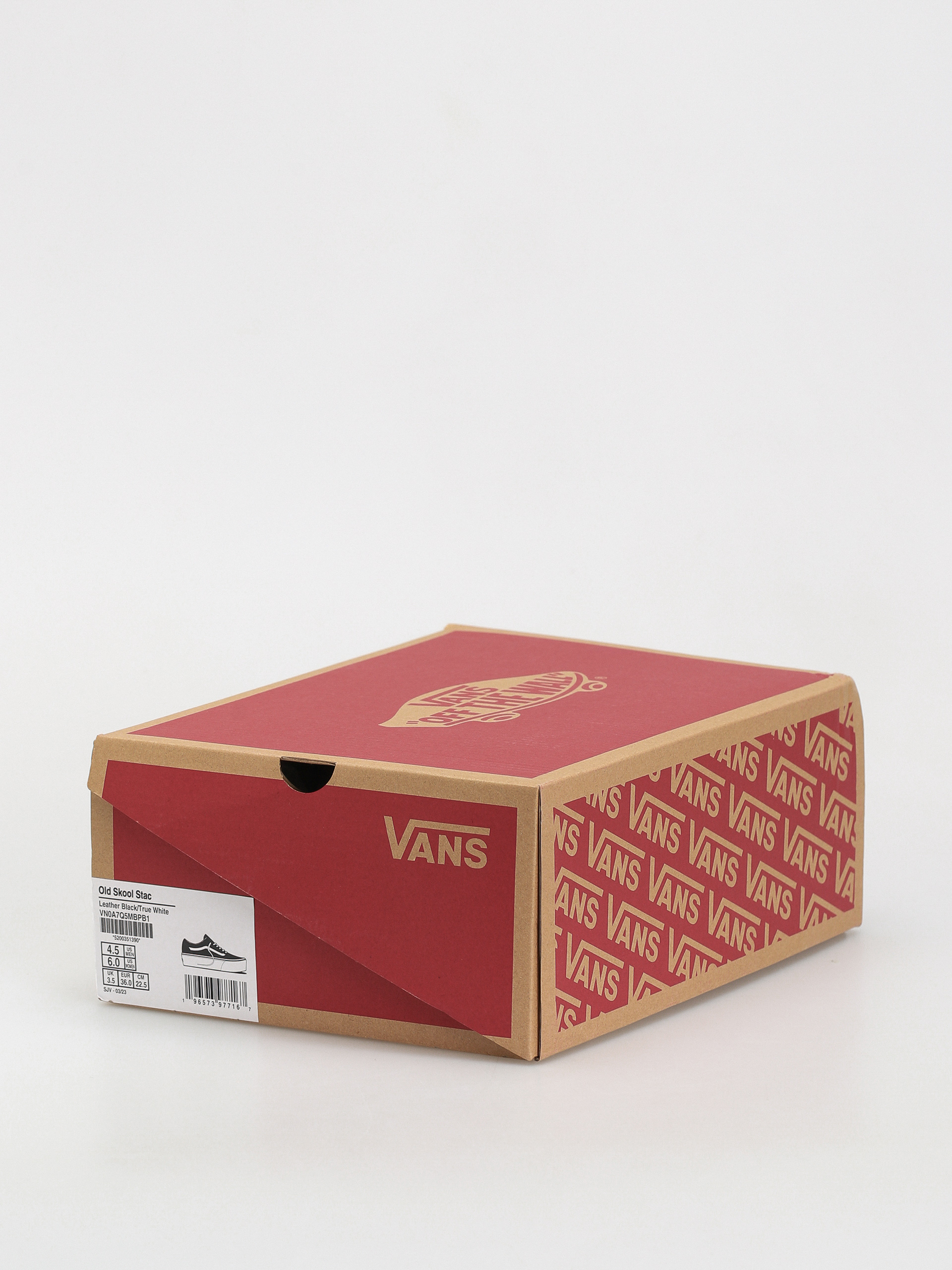 Buty Vans Old Skool Stackform (leather black/true white)