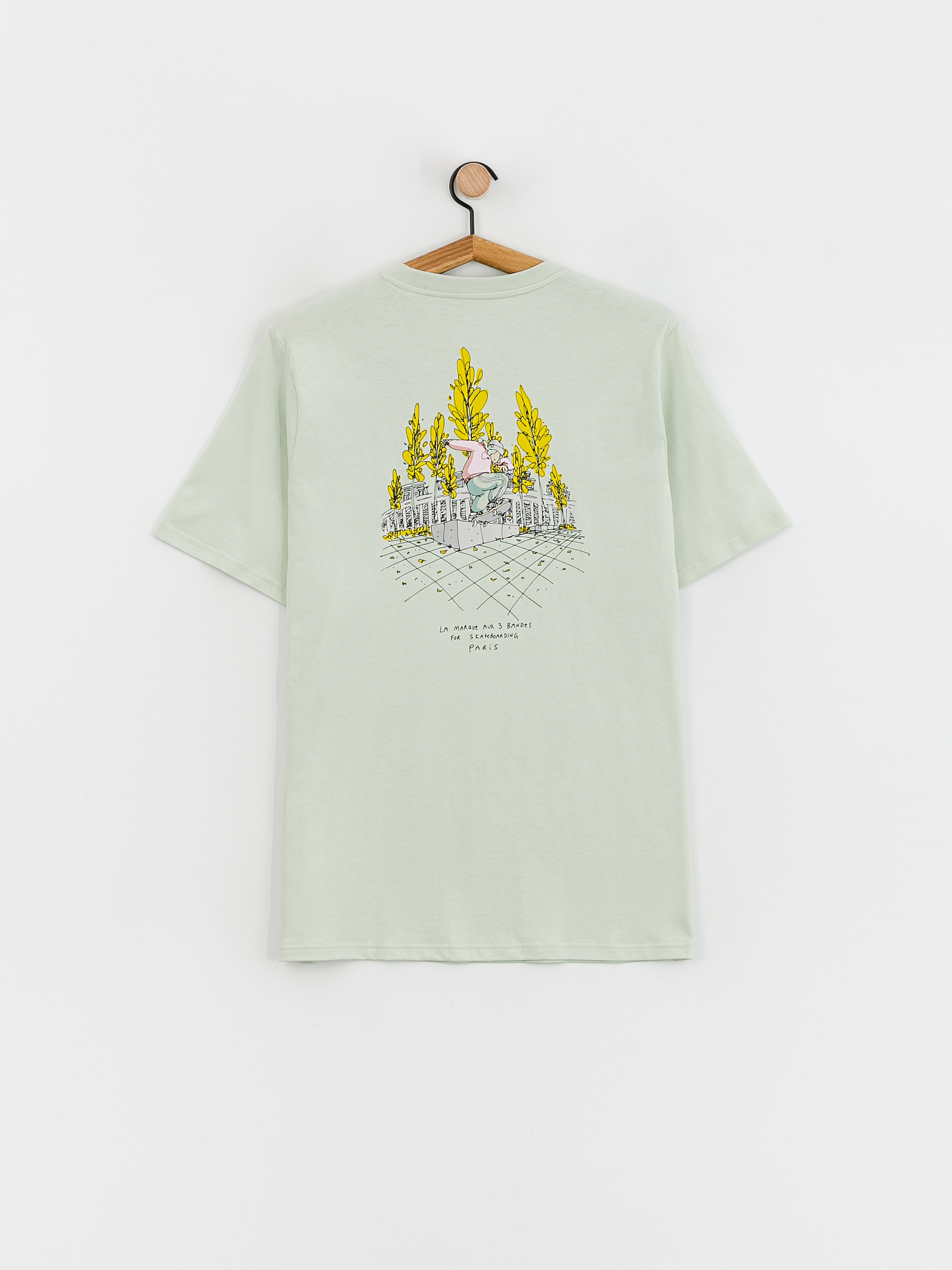 T-shirt adidas Originals Henry Jones Paris (linen green/multicolor)