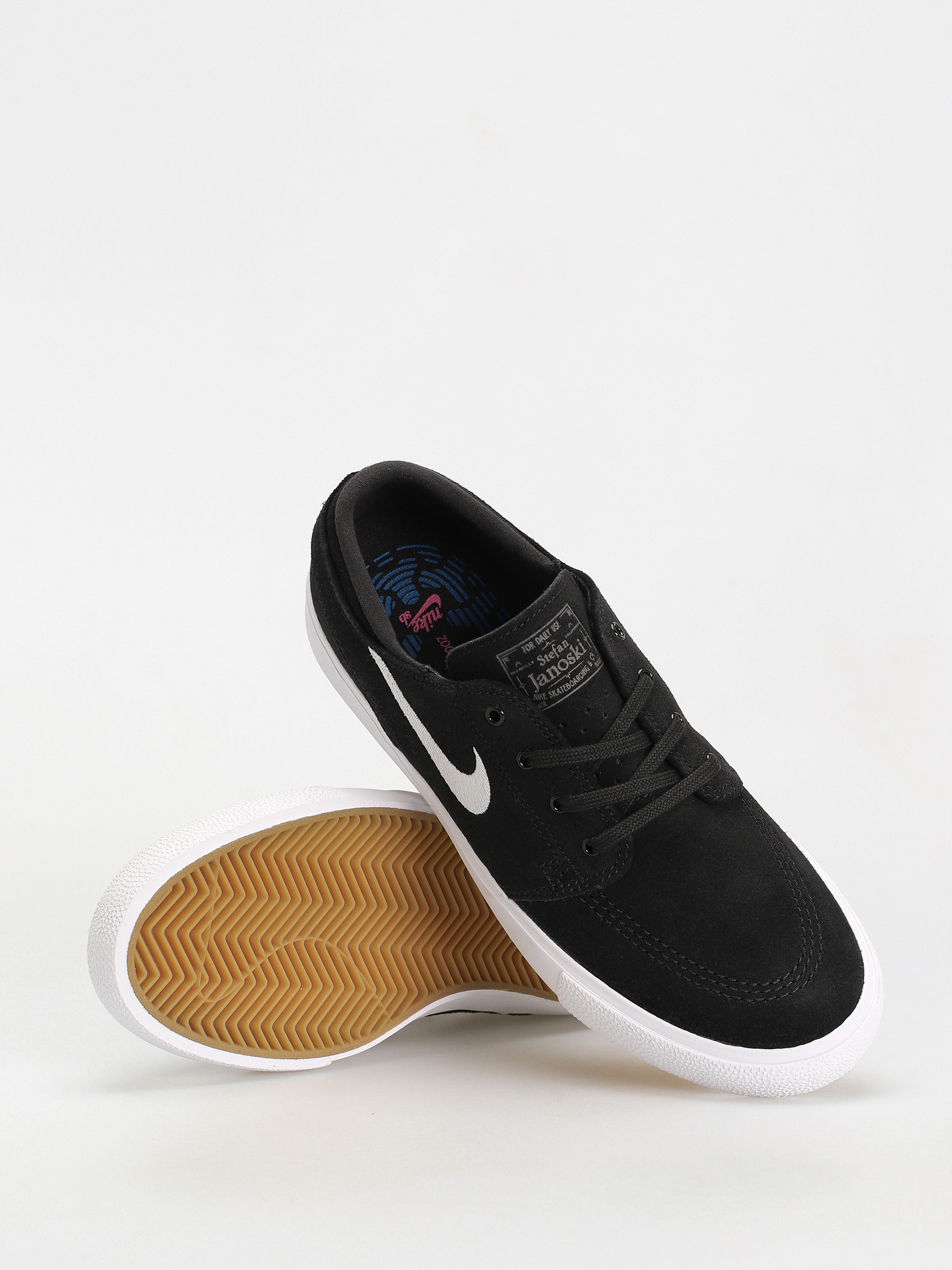 Buty Nike SB Sb Zoom Janoski Rm (black/white thunder grey gum light brown)