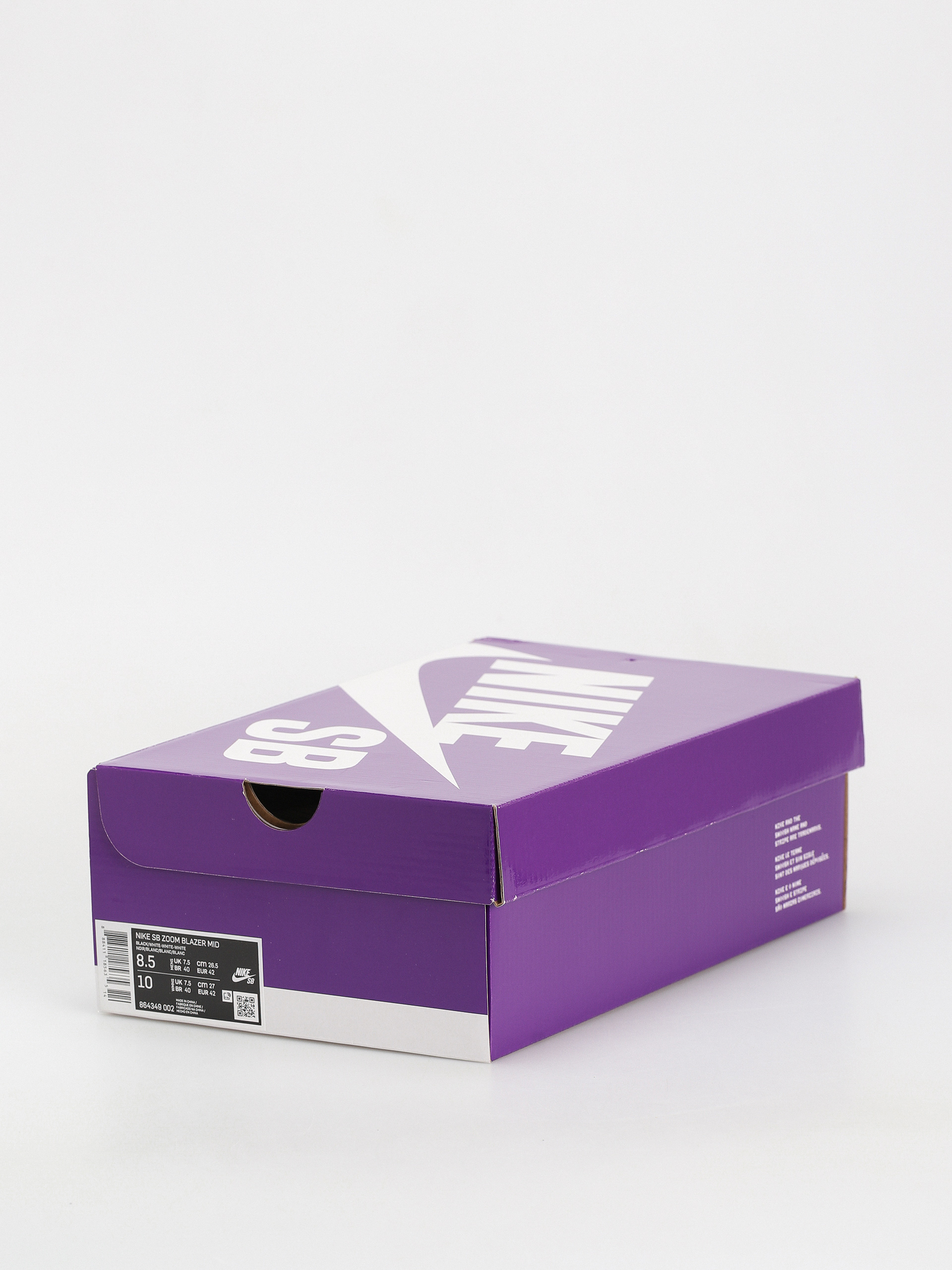 Buty Nike SB Zoom Blazer Mid (black/white white white)