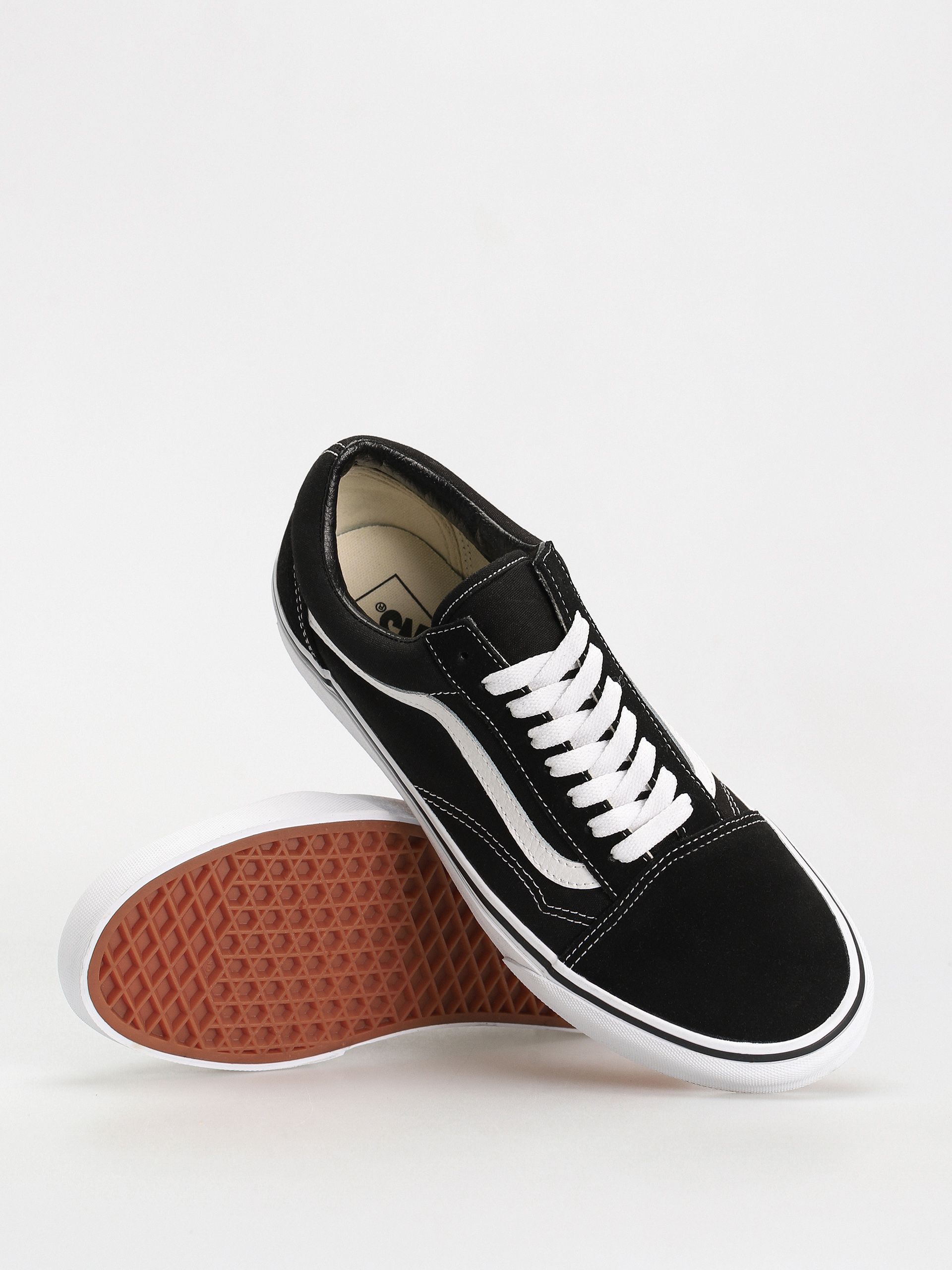 Vans old 2024 skool 085 czarne/białe