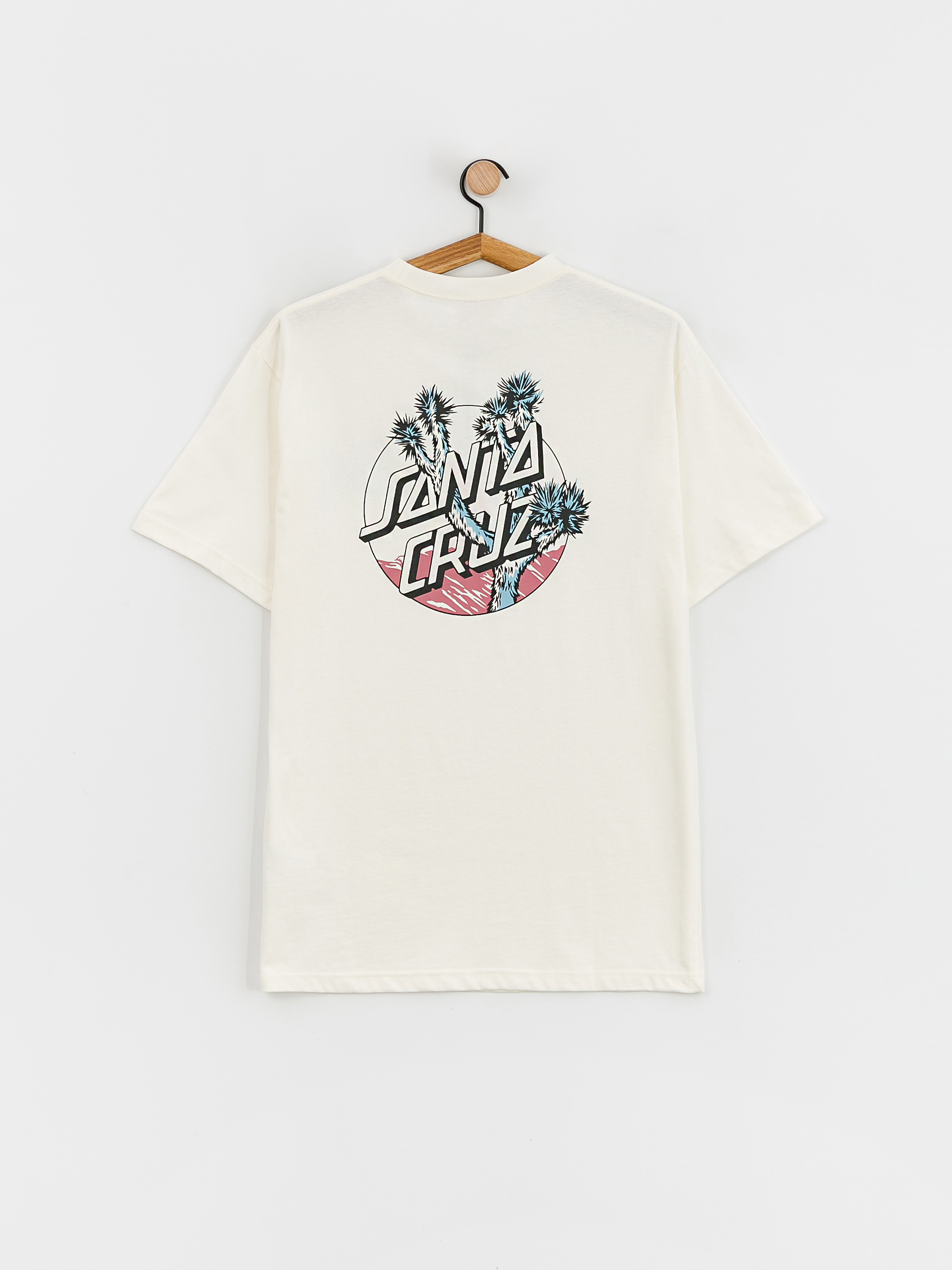 T-shirt Santa Cruz Joshua Tree Dot (optic white)