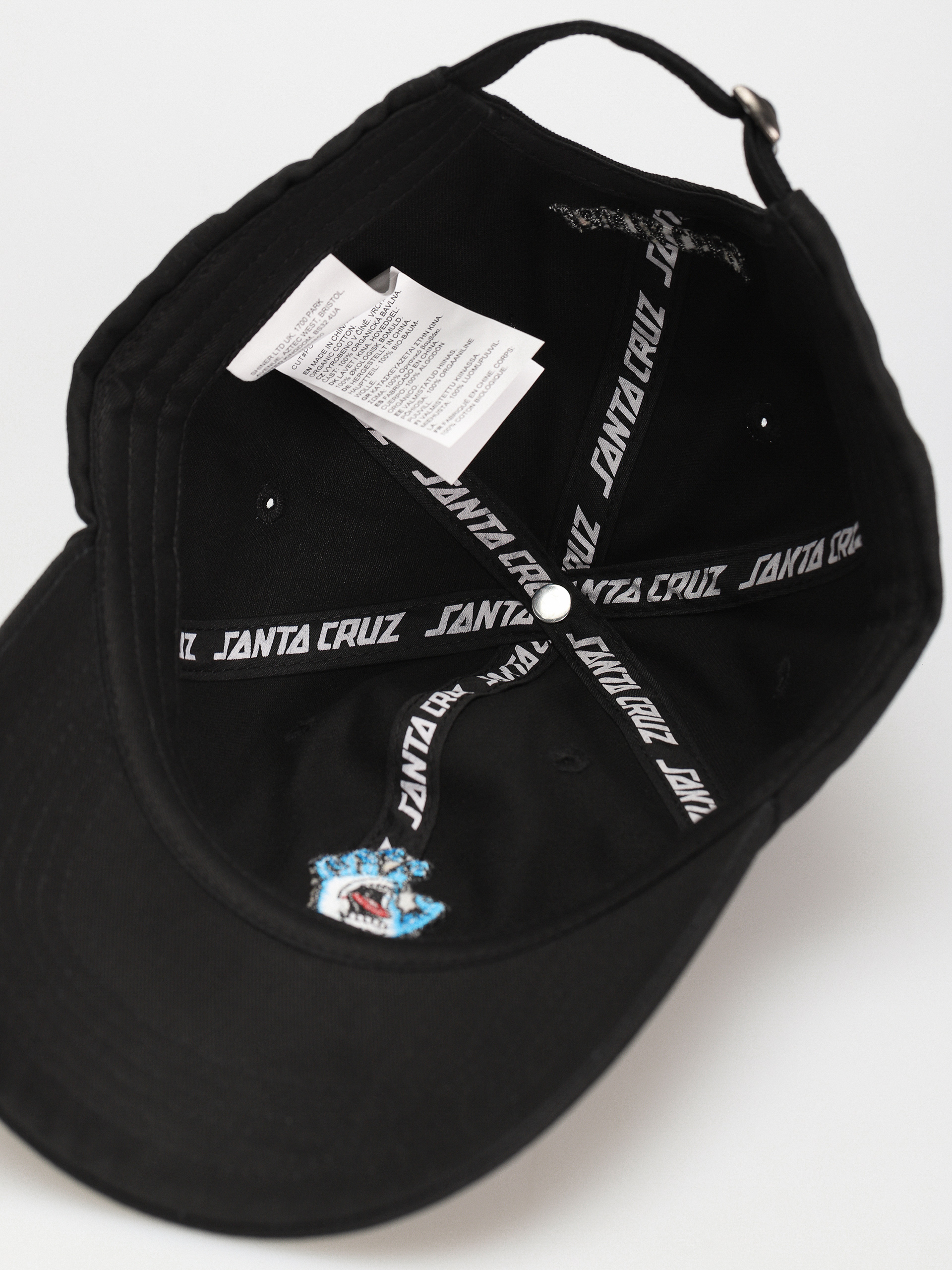 Czapka z daszkiem Santa Cruz Screaming Mini Hand (black)