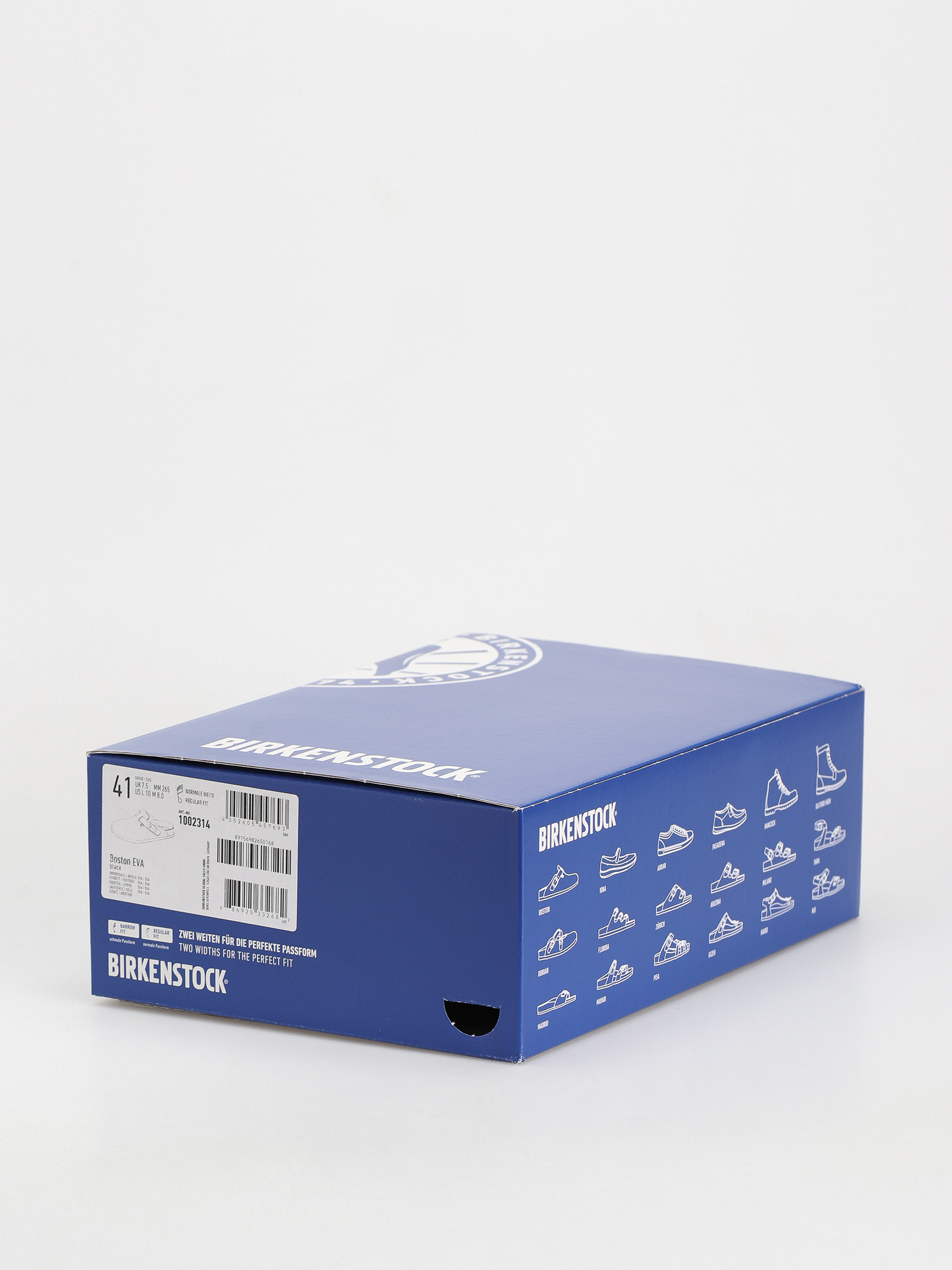 Klapki Birkenstock Boston EVA Regular (black)