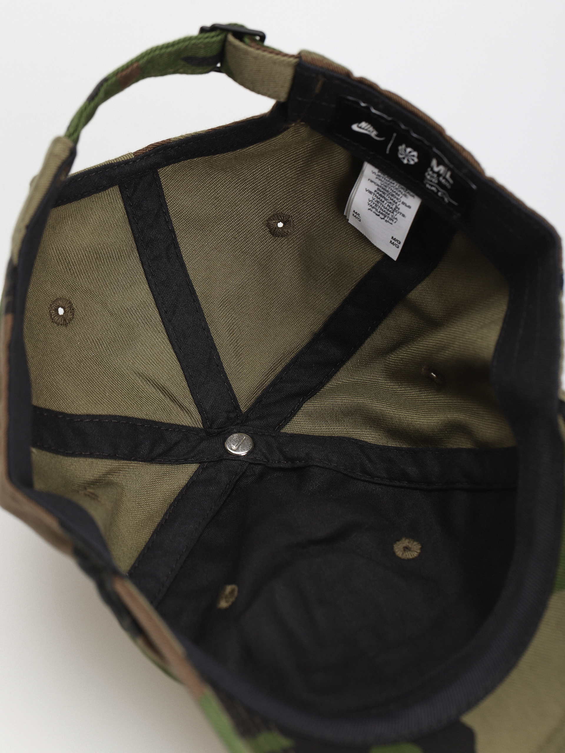 Czapka z daszkiem Nike SB Club Cb Fut Camo L (medium olive/black)