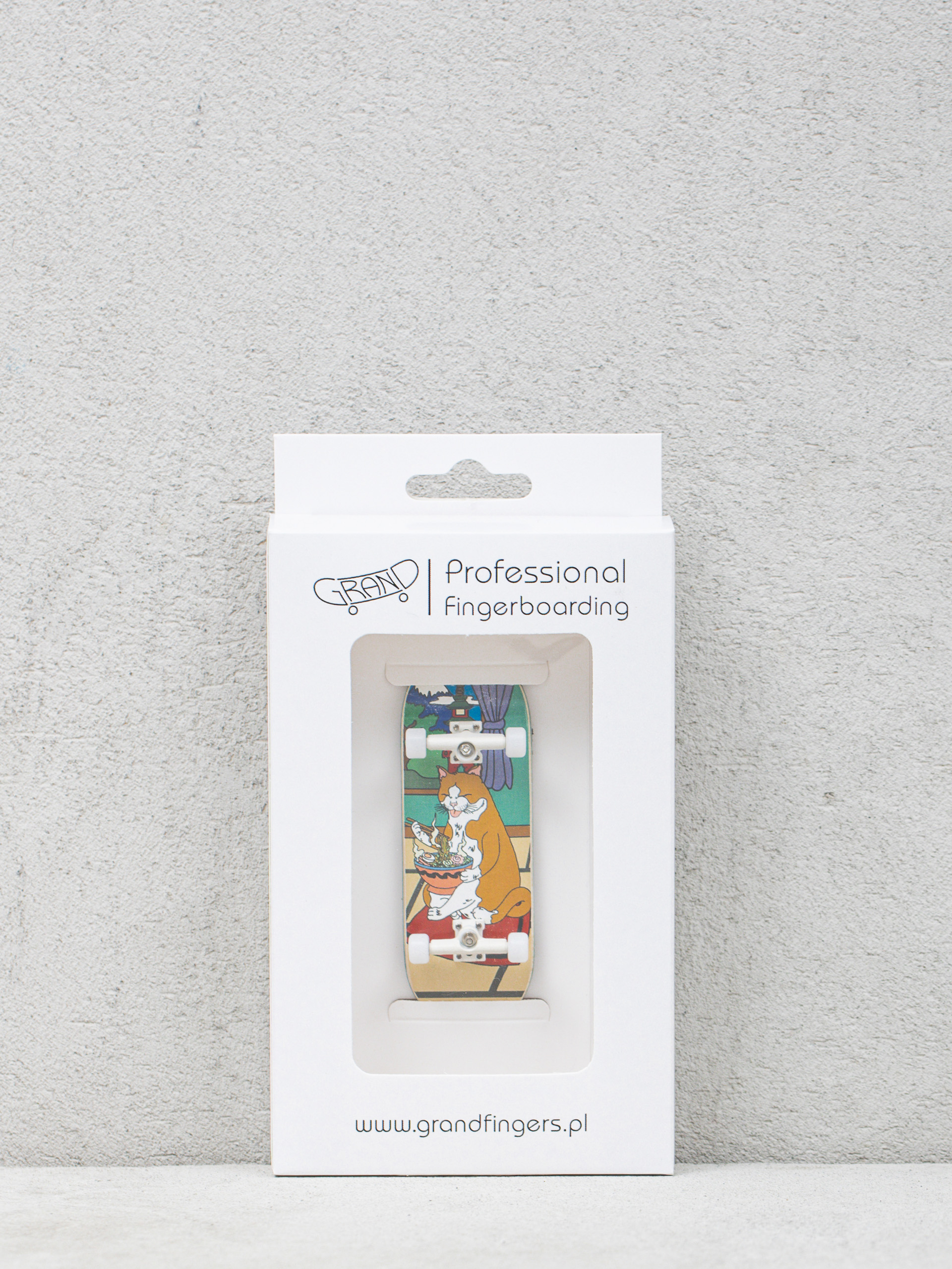 Fingerboard Grand Fingers Asian Cat (assorted/white)