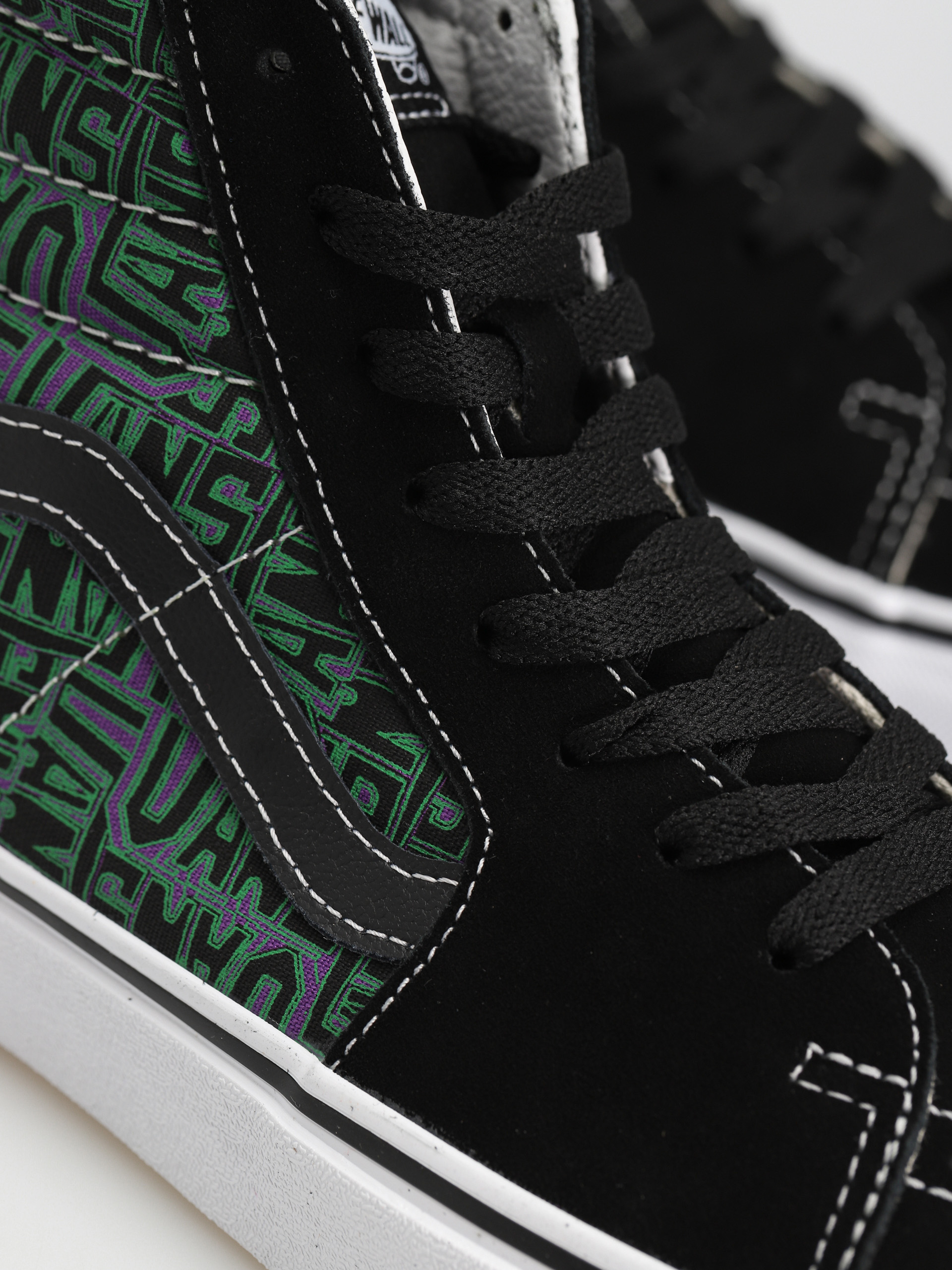 Buty Vans Sk8 Hi (black/purple)