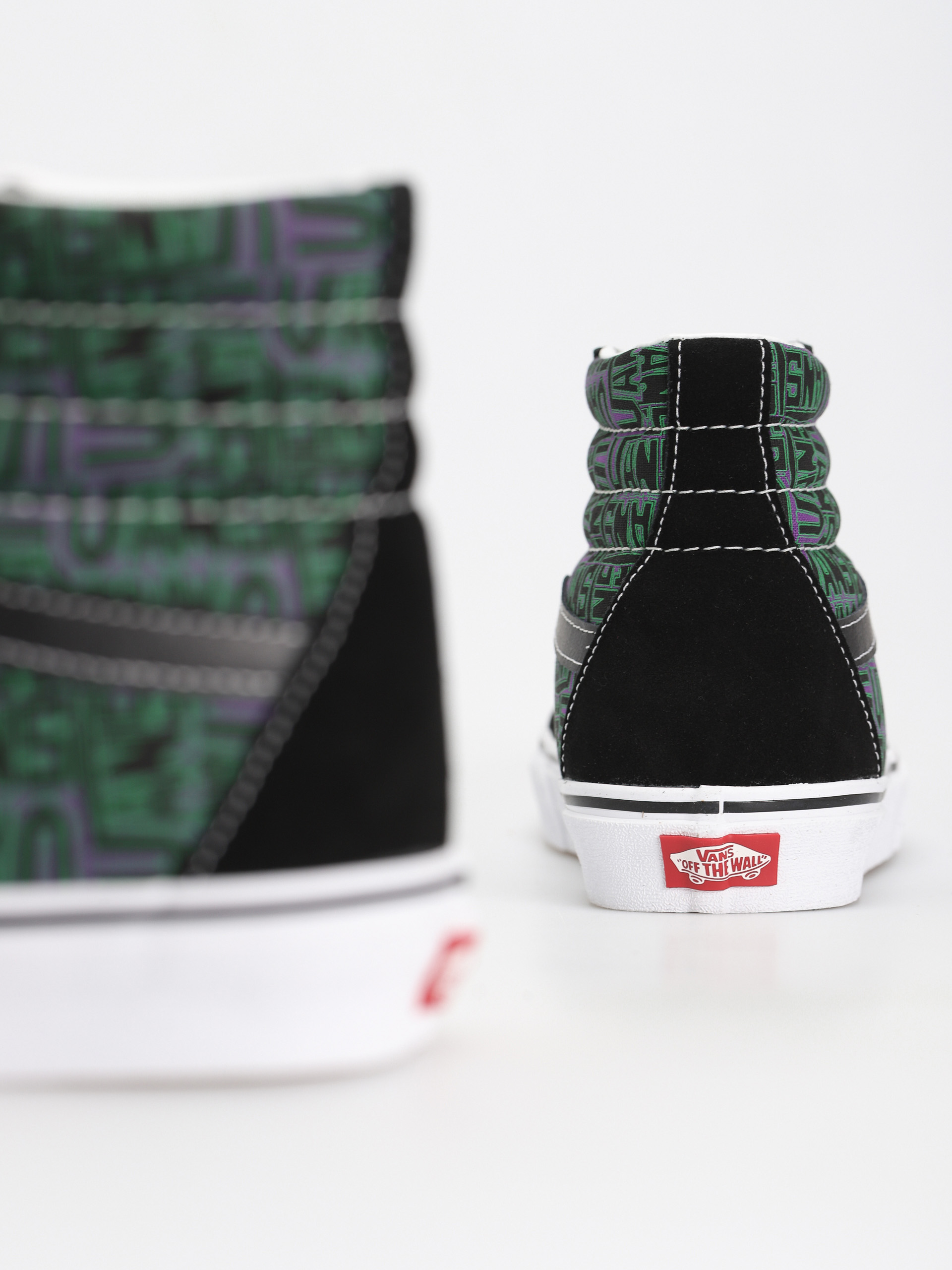Buty Vans Sk8 Hi (black/purple)