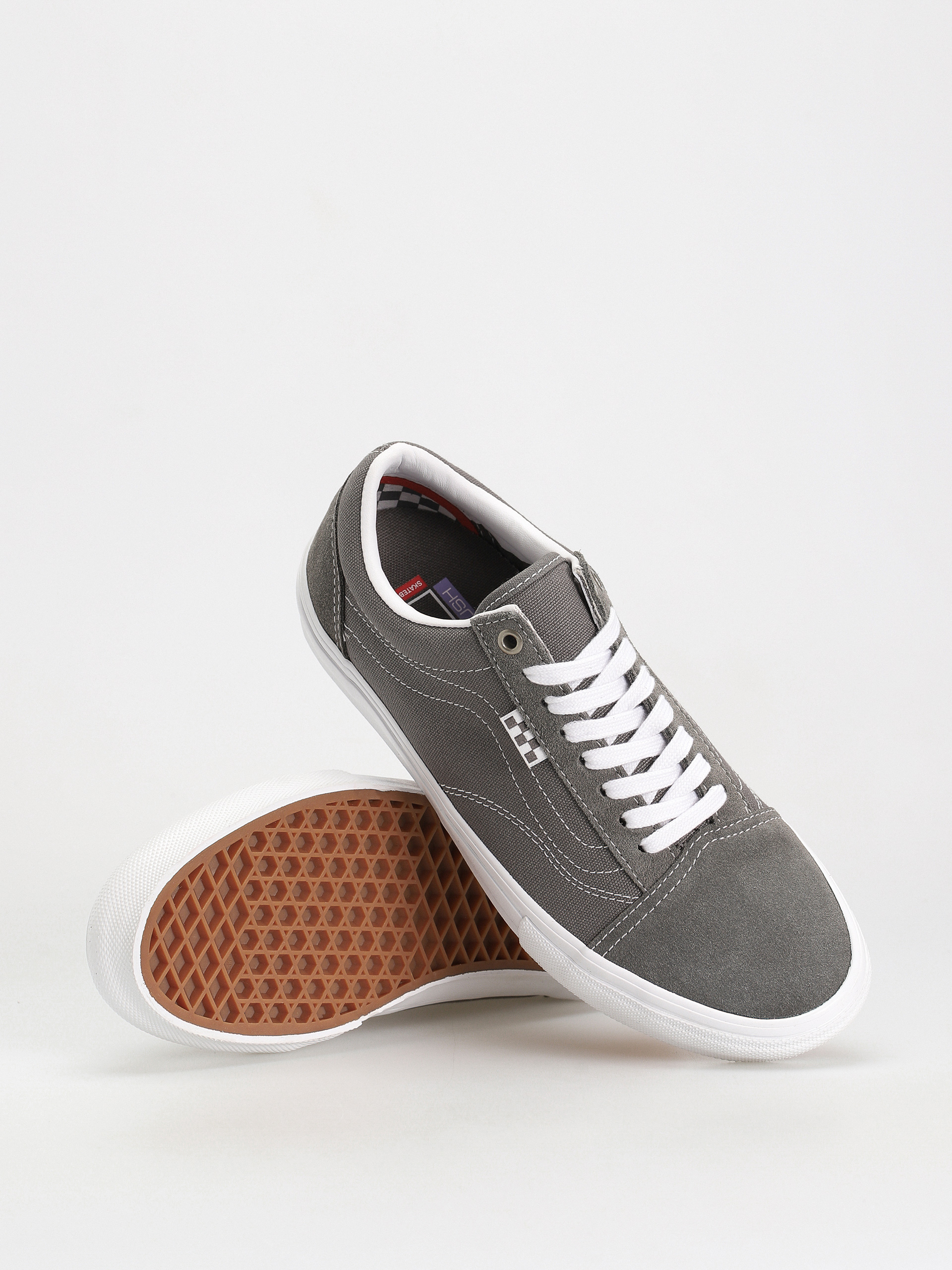 Buty Vans Skate Old Skool (pewter/true white)