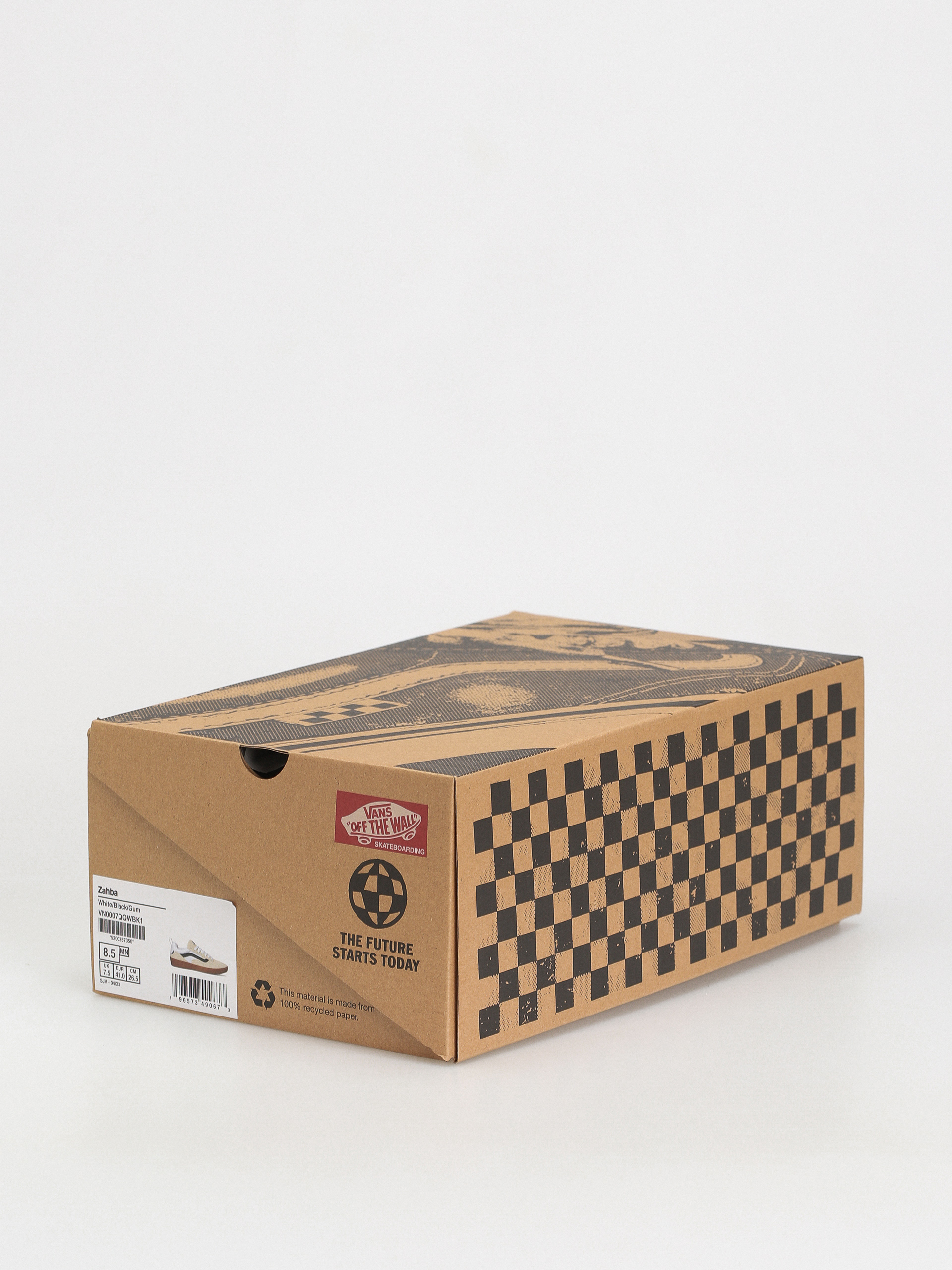 Buty Vans Zahba (white/black/gum)