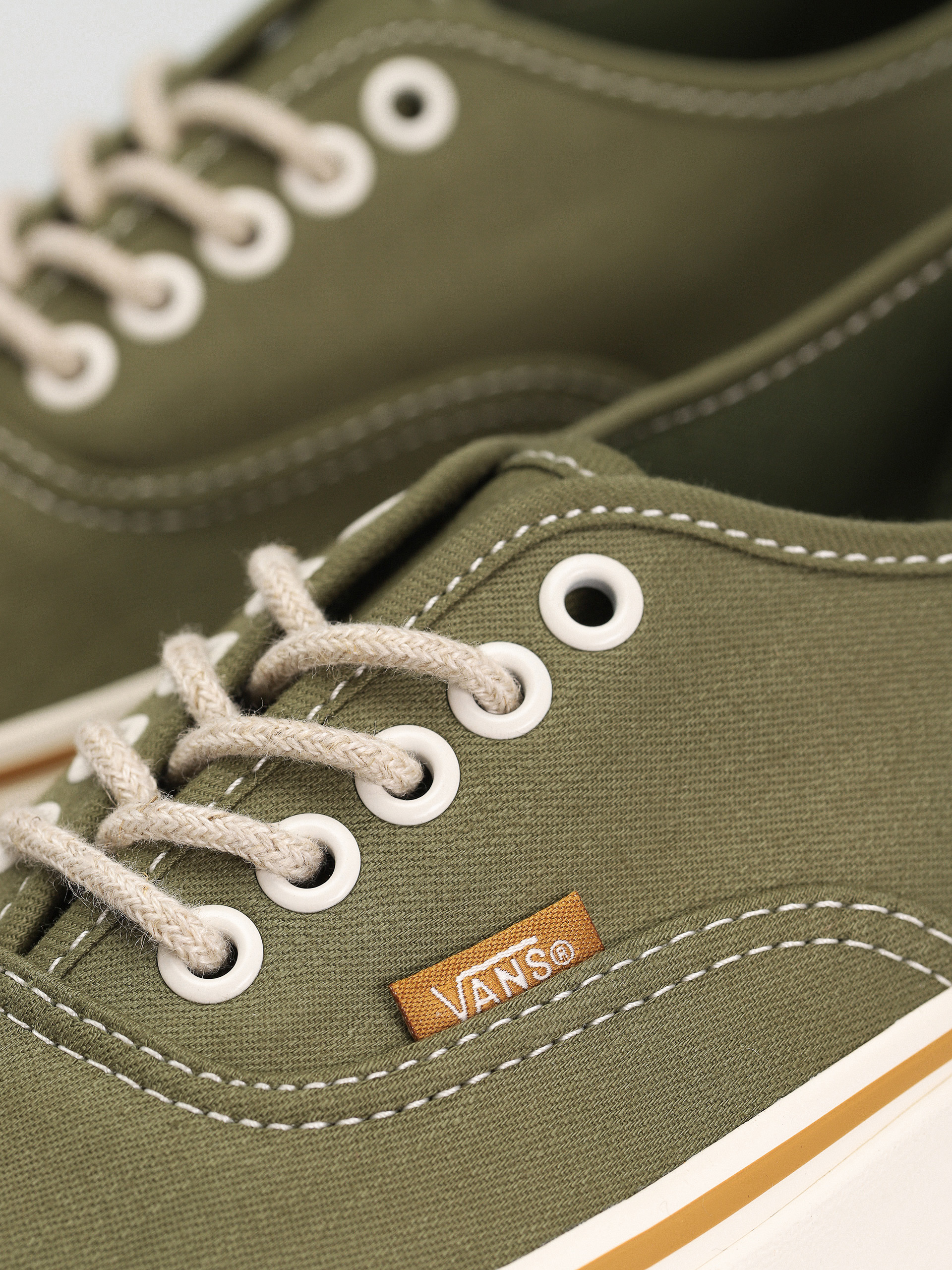 Buty Vans Authentic (embroidered check loden green)