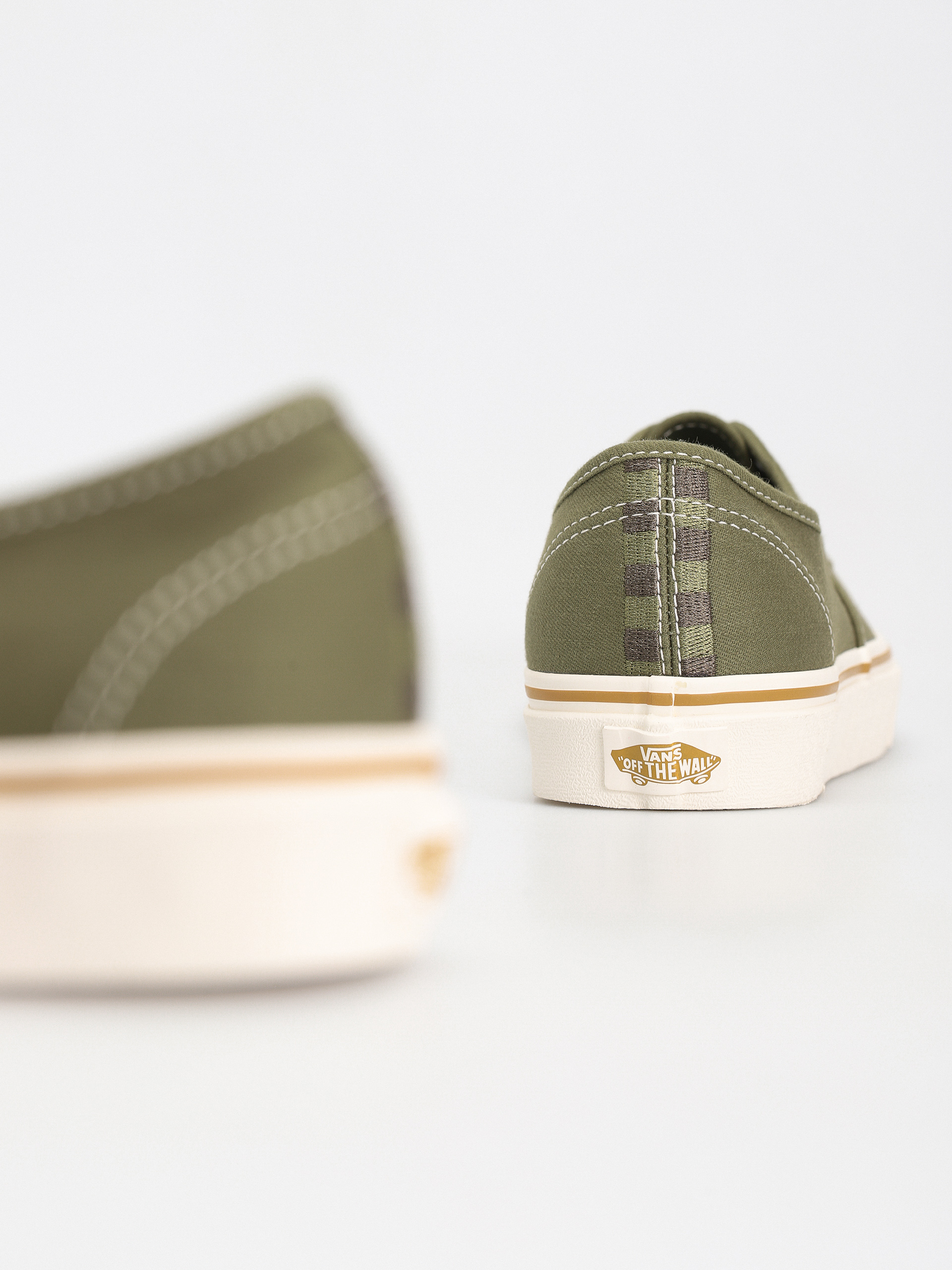 Buty Vans Authentic (embroidered check loden green)